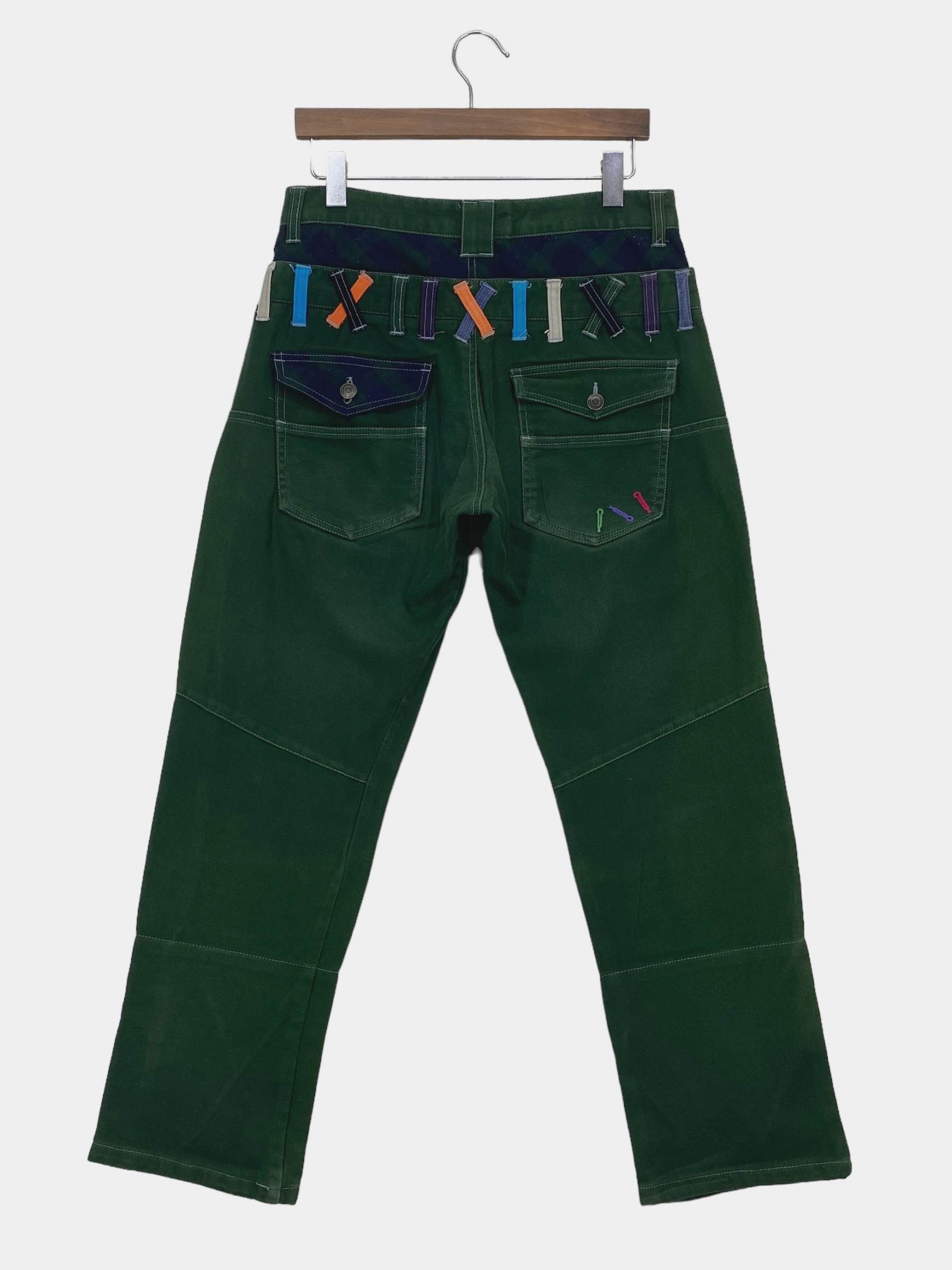 Japanese Brand Jungle Storm Double Waist Ankle Pants – Japanese Brand Size US 31 - 4 Thumbnail