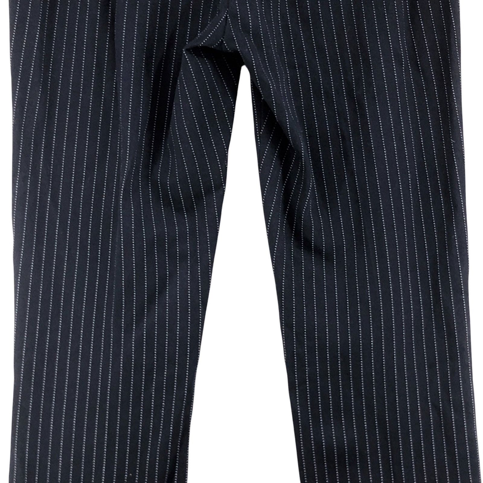 Max Mara Max Mara Size 42 US 12 Pants Pinstripe Stretch Viscose Zip Size 34" / US 12 / IT 48 - 7 Thumbnail