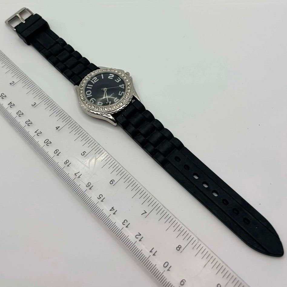 Other Black Crystal Men's Watch Size ONE SIZE - 3 Thumbnail