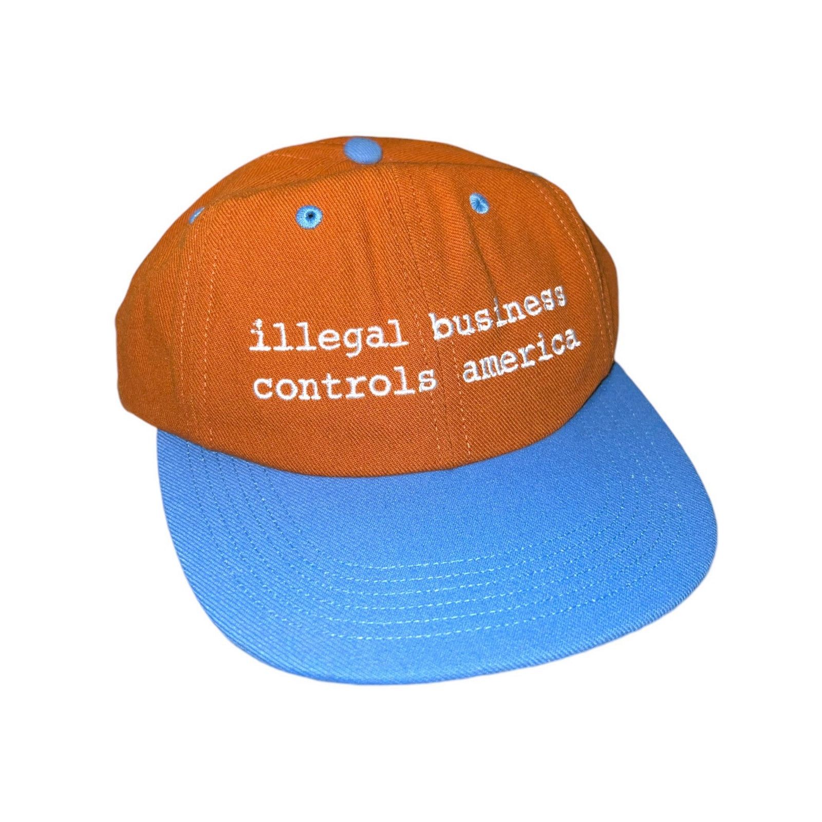 Supreme Supreme SS16 Illegal Business Controls America Hat Size ONE SIZE - 1 Thumbnail