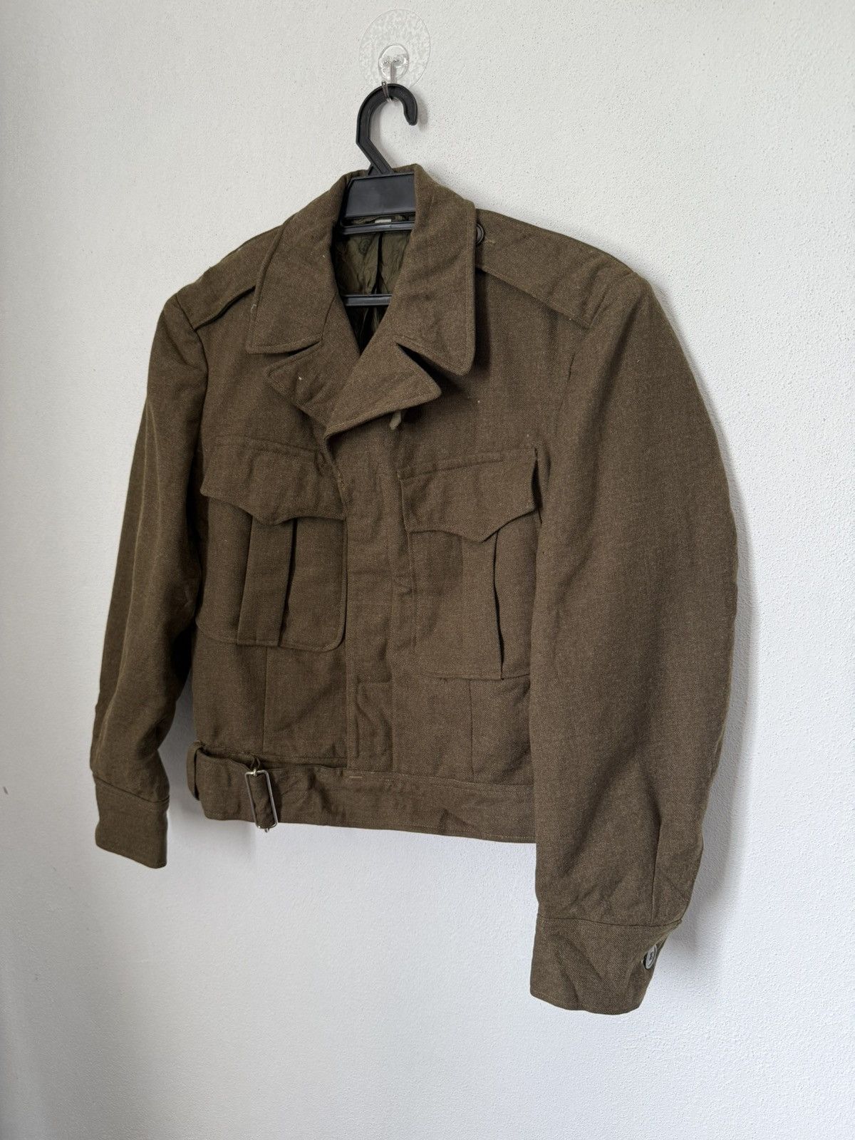 Buzz Rickson's VINTAGE 1947 JULES SEGAL & CO OLIVE ARMY JACKET WOOL Size US M / EU 48-50 / 2 - 3 Thumbnail