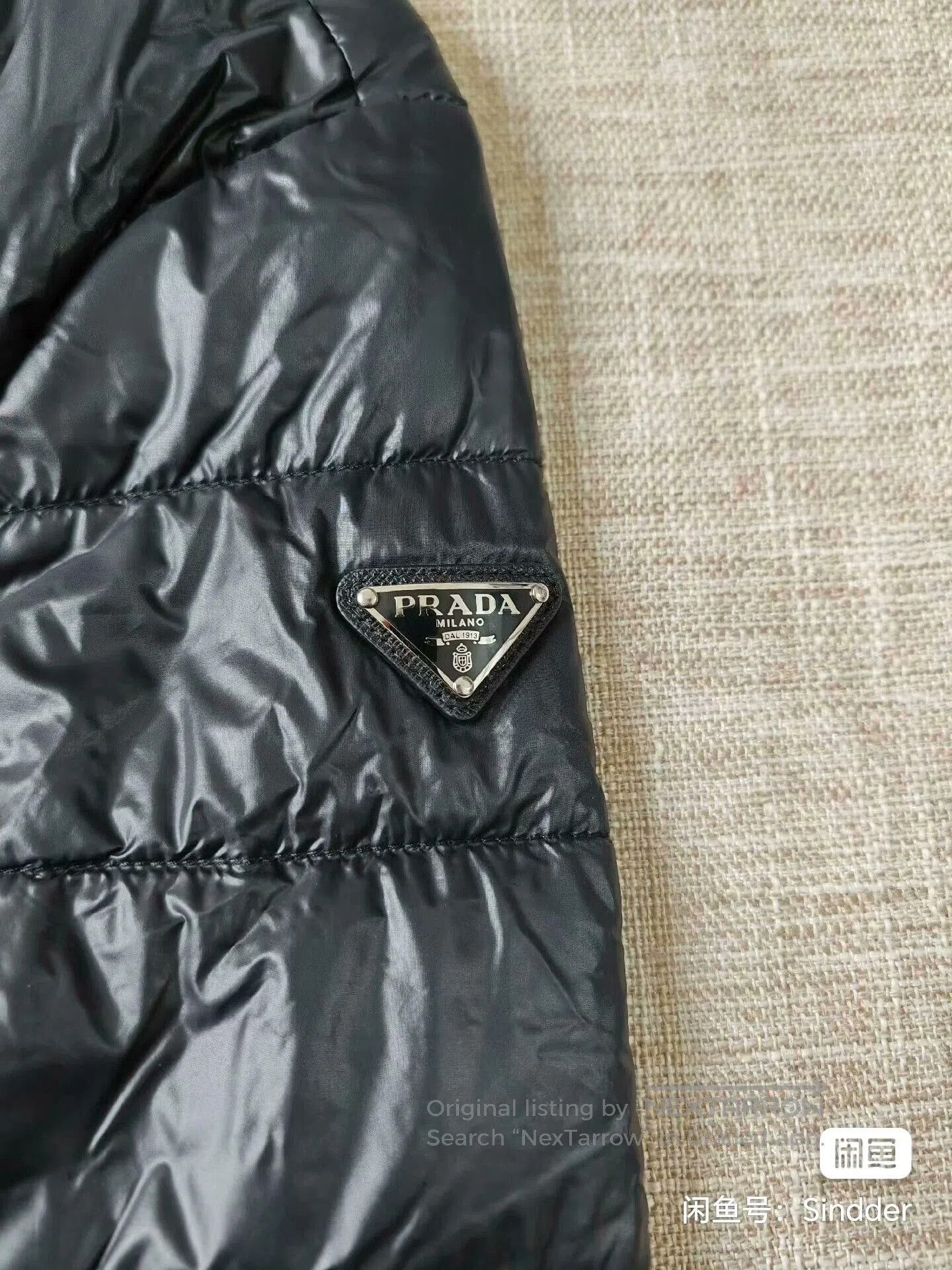 Prada Prada Women's Black Down Jacket. Size M / US 6-8 / IT 42-44 - 5 Thumbnail