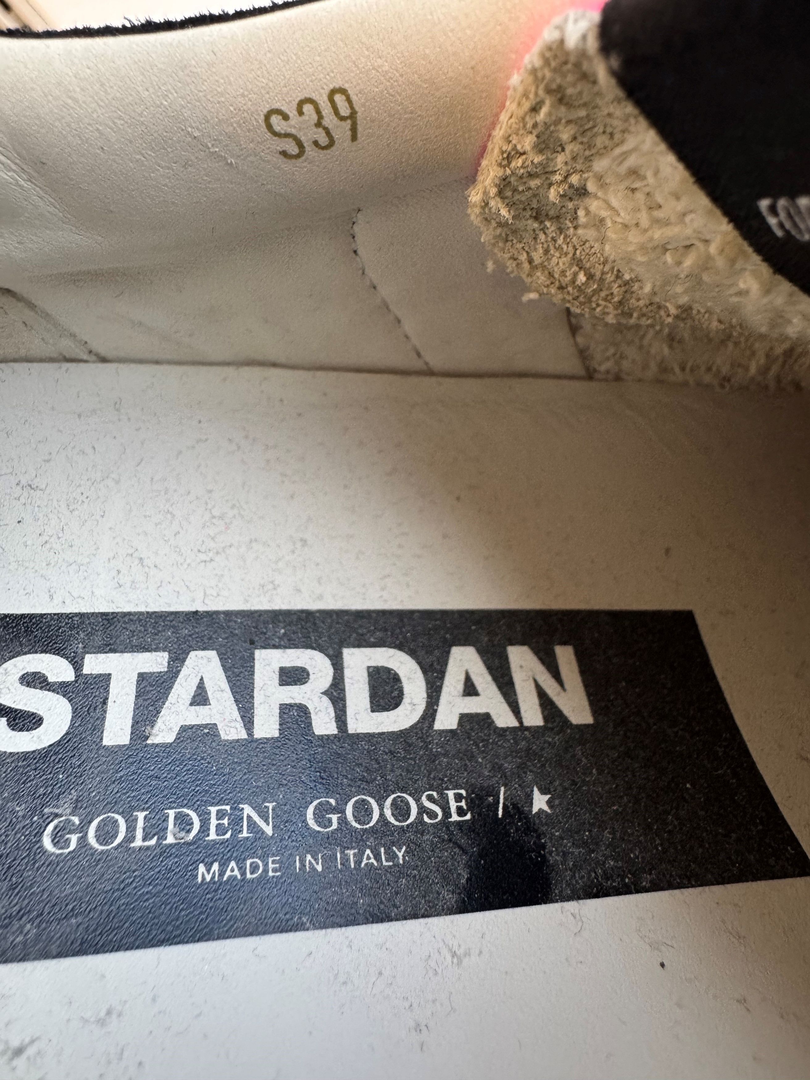 Golden Goose Stardan-Limited Edition -39- black suede (neon pink/yellow) Size US 9 / IT 39 - 8 Thumbnail