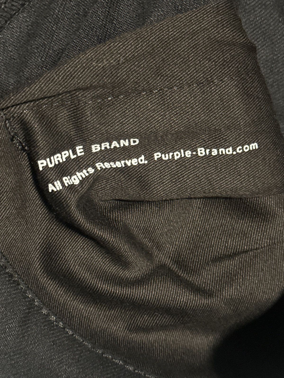 Purple Black resin purple jeans 32 Size US 32 / EU 48 - 6 Thumbnail