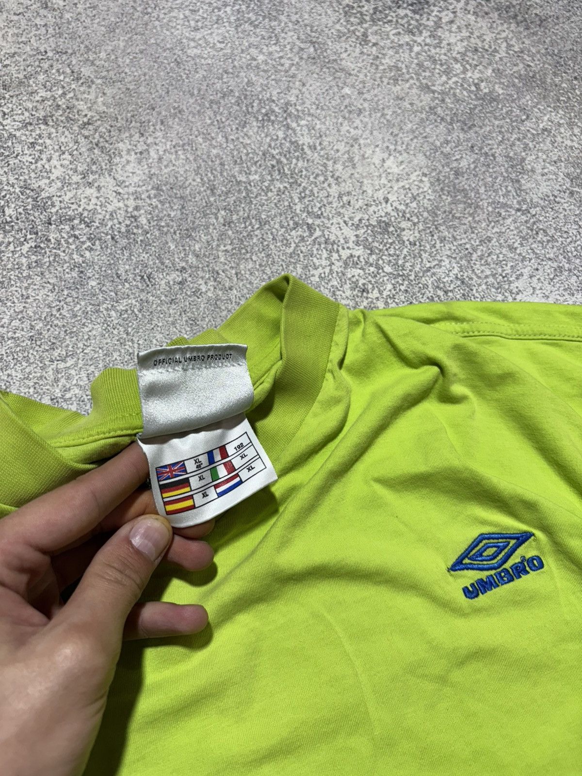 Umbro × Vintage Umbro drill vintage y2k baggy tee Mens size XL Size US XL / EU 56 / 4 - 5 Thumbnail