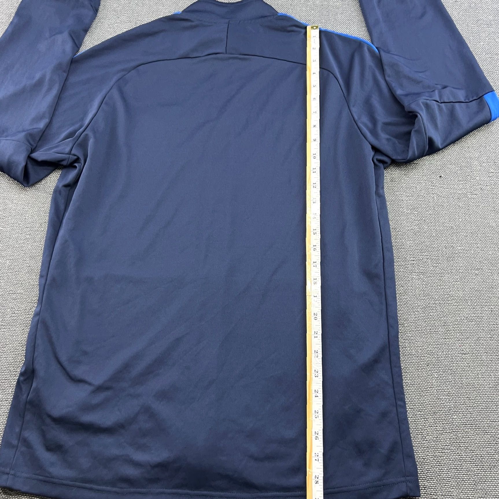 Nike Nike Track Jacket Small Football Blue Long Sleeve Men Regular Size S, Norway, Drill, Quick Dry, Full Zip Size US S / EU 44-46 / 1 - 3 Thumbnail