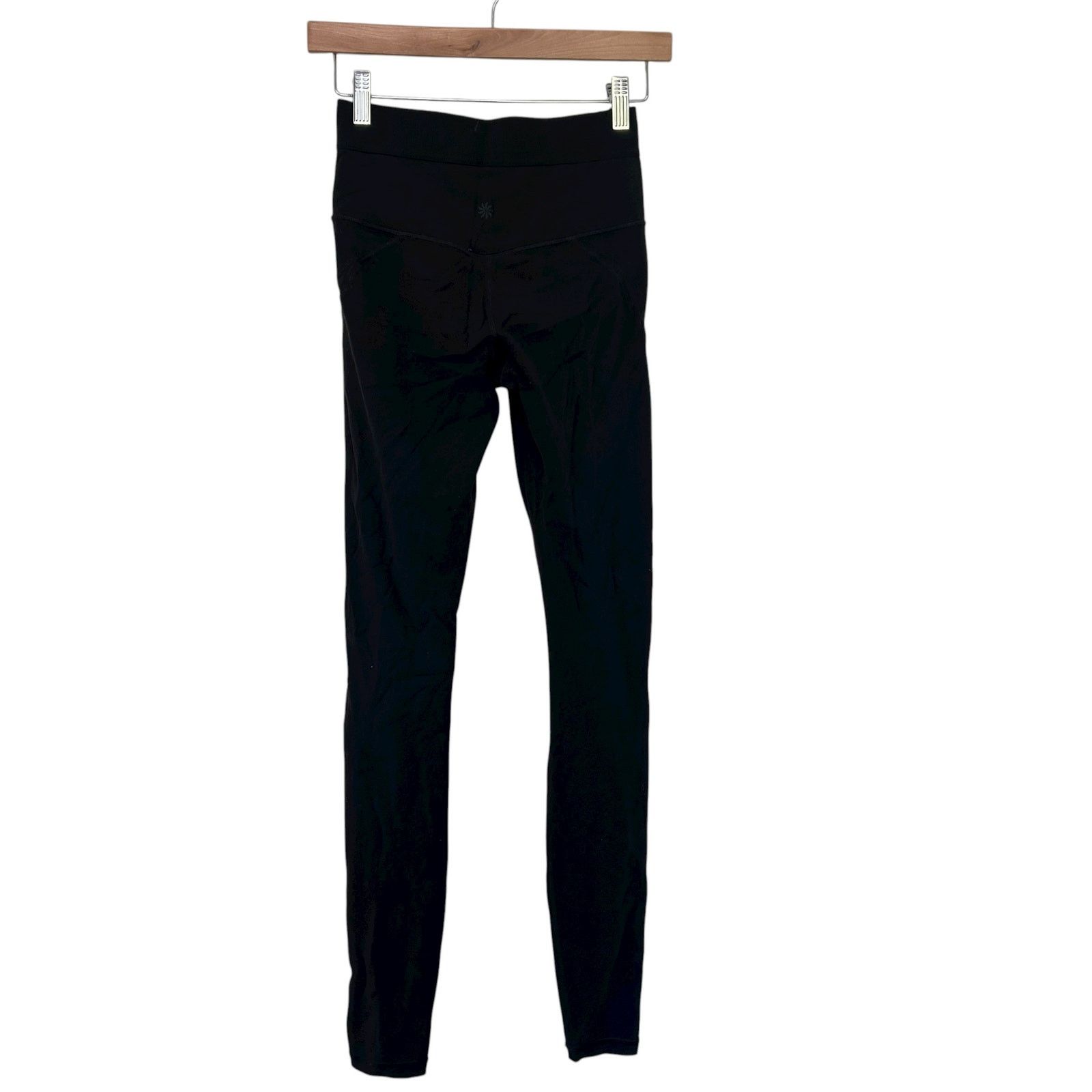 Athleta Athleta Black Aura Heel Tight Leggings Sz XS Size 26" / US 2 / IT 38 - 5 Thumbnail