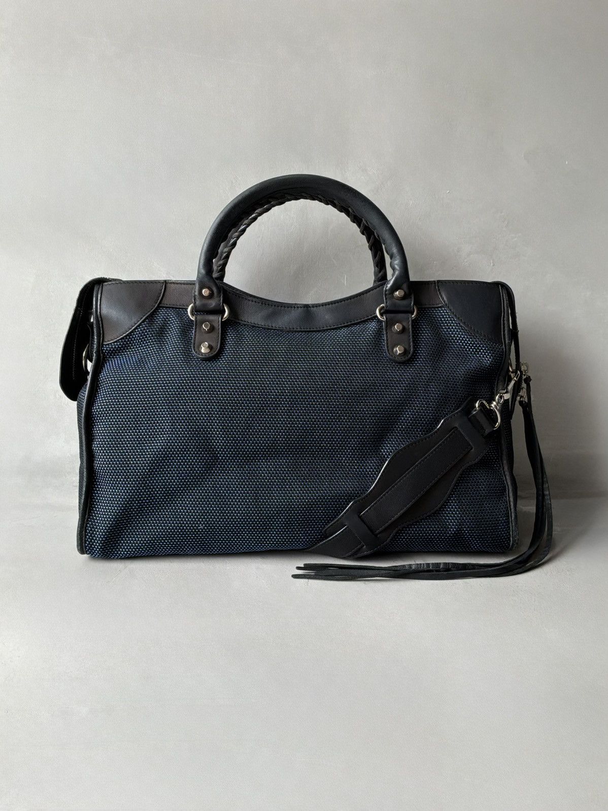 Balenciaga Balenciaga - Classic City - Mesh Arena Woven Bag Size ONE SIZE - 2 Thumbnail