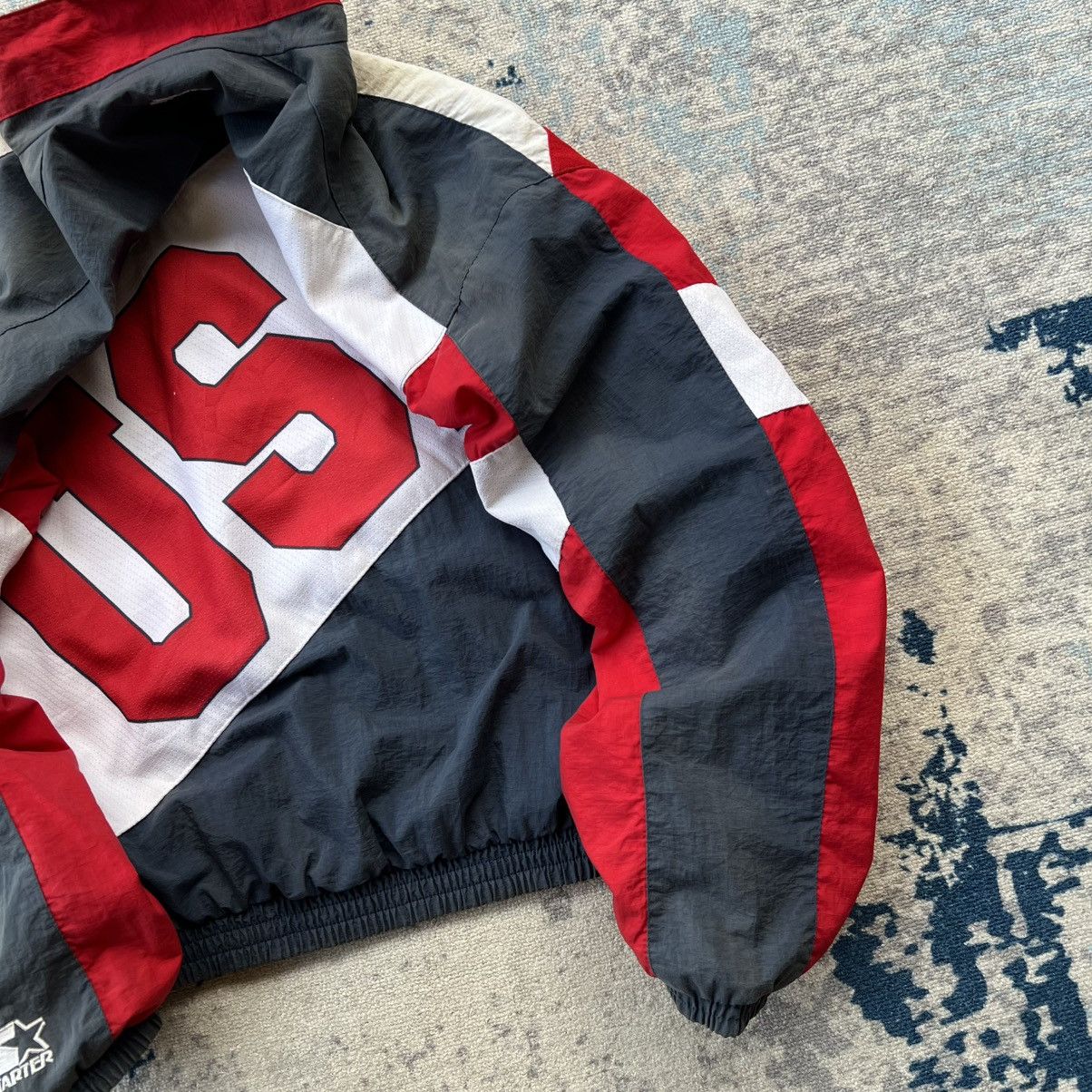 Starter × USA Olympics × Vintage Vintage Sun Faded Atlanta 1996 Olympic Games Starter Jacket Size US XL / EU 56 / 4 - 8 Thumbnail