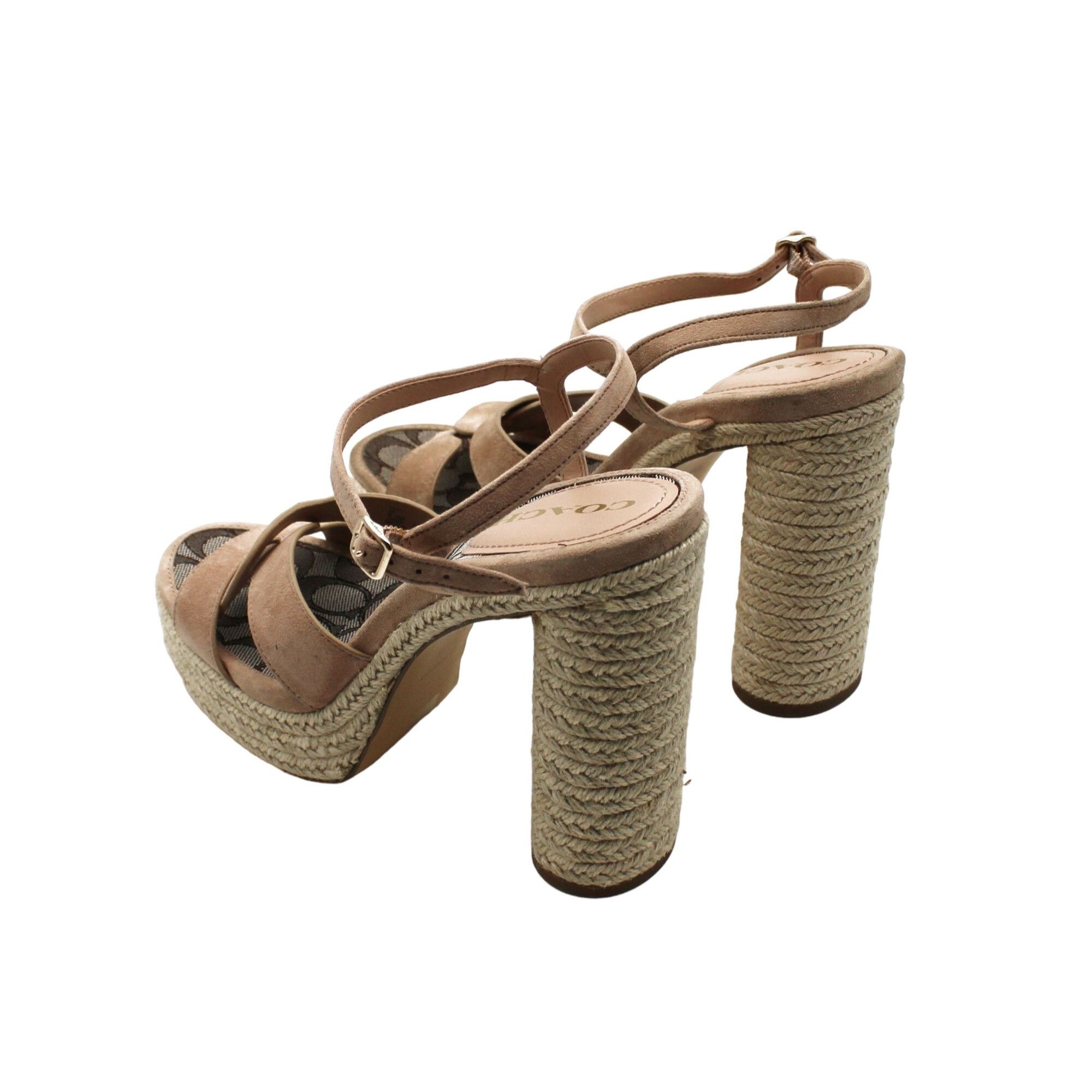 Coach COACH Talina Sandals - Tan Size US 9.5 / IT 39.5 - 6 Thumbnail