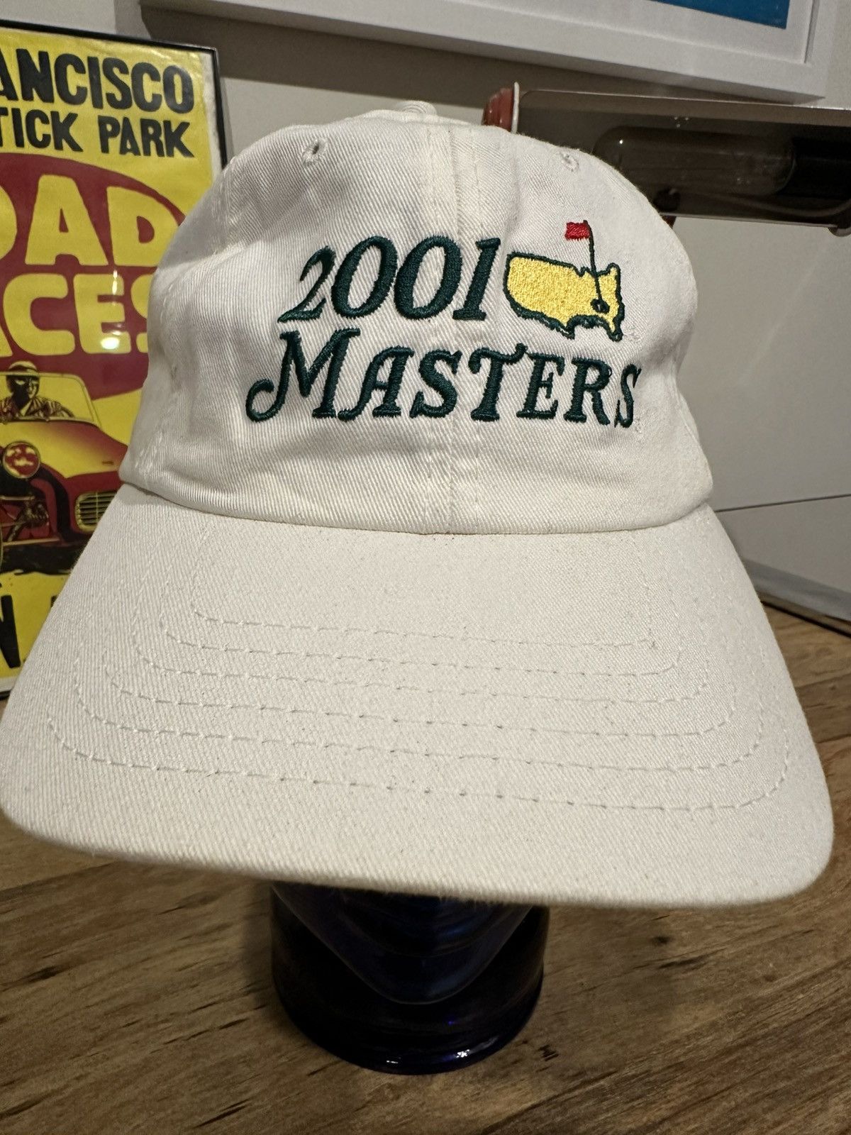 PGA Tour Vintage 2001 Masters PGA Tour Golf Hat Size ONE SIZE - 2 Thumbnail