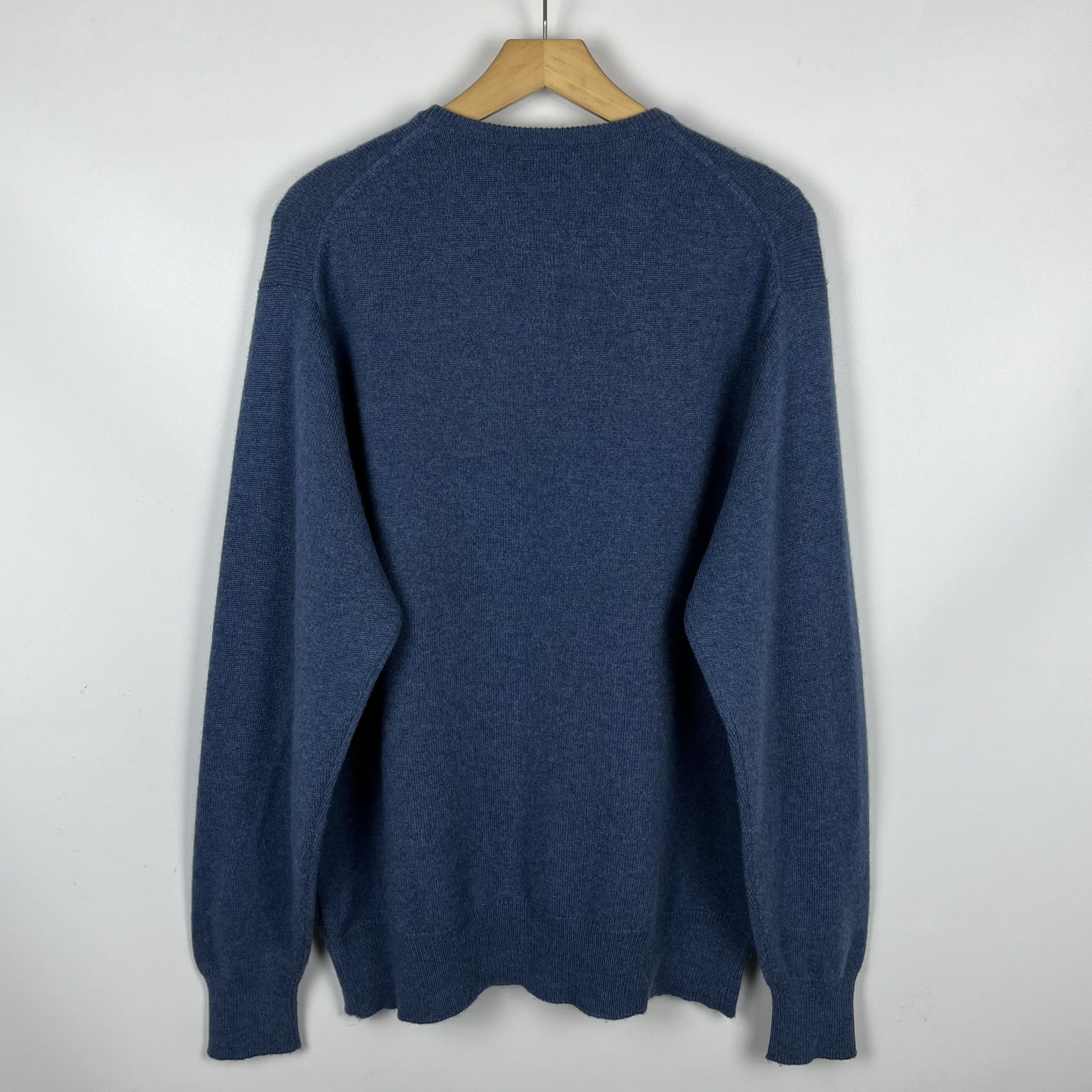 Other Vintage Brora 100% Cashmere Crewneck Sweater Size US L / EU 52-54 / 3 - 12 Thumbnail