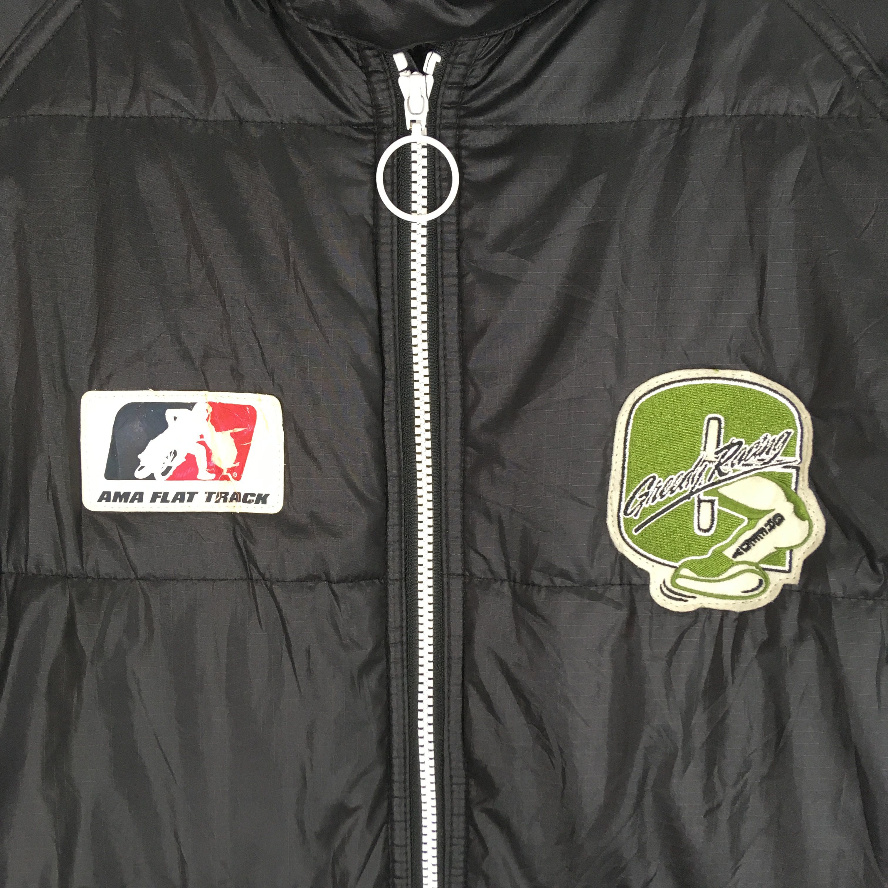 Other Vintage 90's Greedy Motorcycles Racing Thermolite Jacket Size US L / EU 52-54 / 3 - 5 Thumbnail
