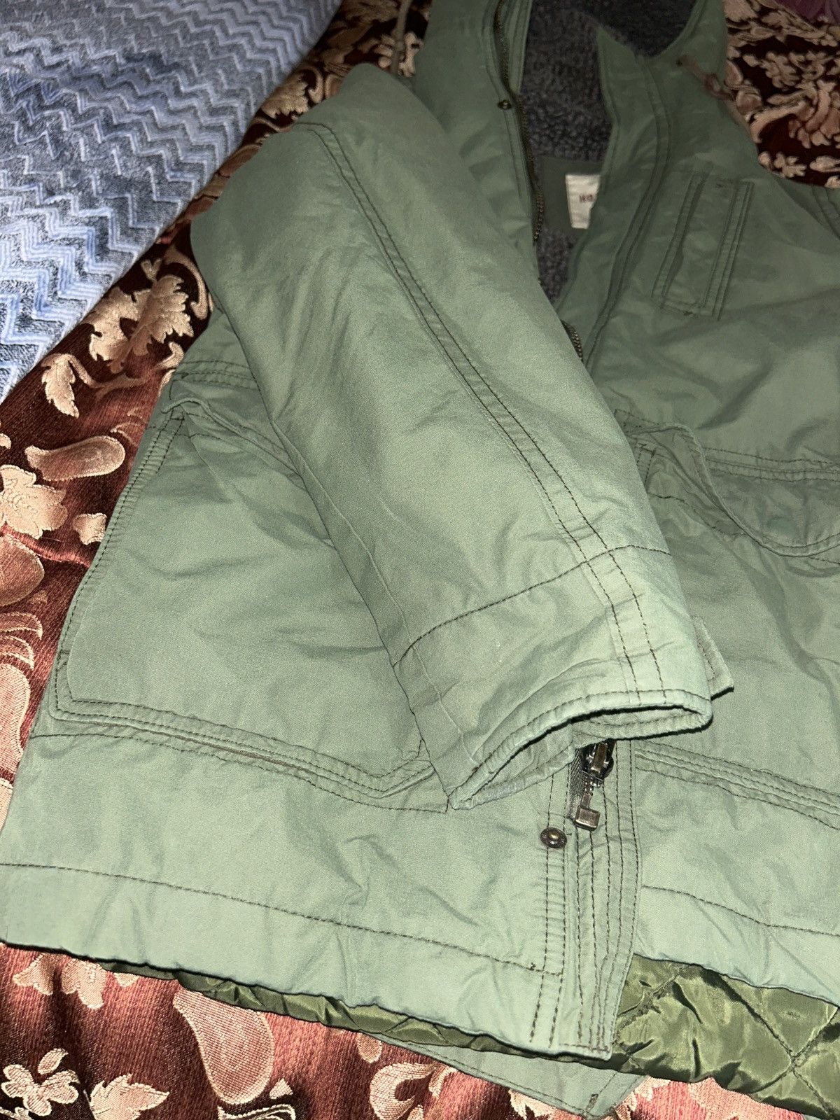 Hollister Hollister Light Spring Sherpa Hood Jacket Size US M / EU 48-50 / 2 - 4 Thumbnail