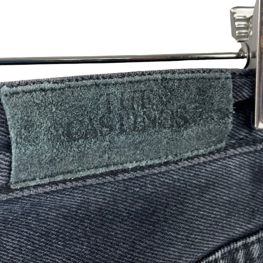 Aritzia ARITZIA The Castings Black Slim Fit Denim w/ Raw Hem US 24 Size 24" / US 00 / IT 34 - 5 Thumbnail
