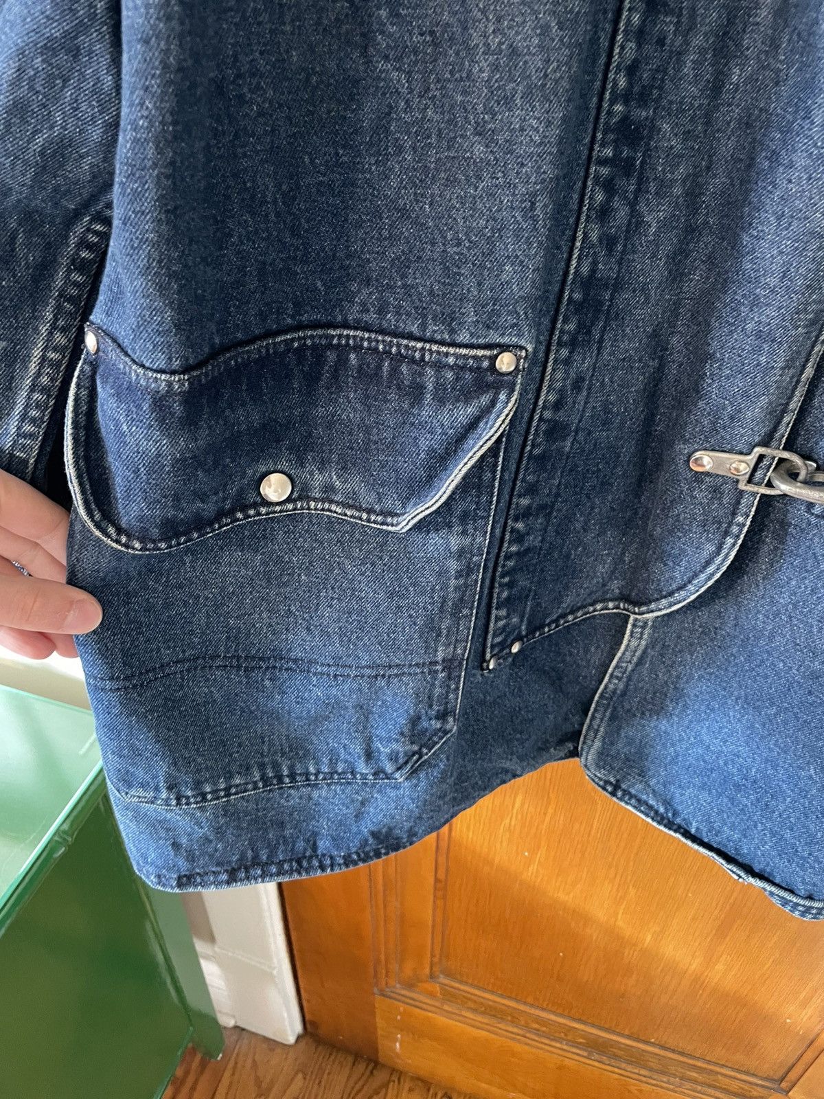 Polo Ralph Lauren Polo Ralph Lauren Denim Fireman Clasp Coat – Made in Italy Size US XL / EU 56 / 4 - 6 Thumbnail