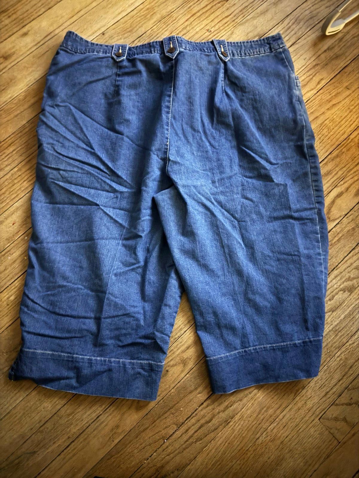 Other White Stag Women’s 16 Jean Bermuda Shorts Size 40" / US 18 - 1 Thumbnail