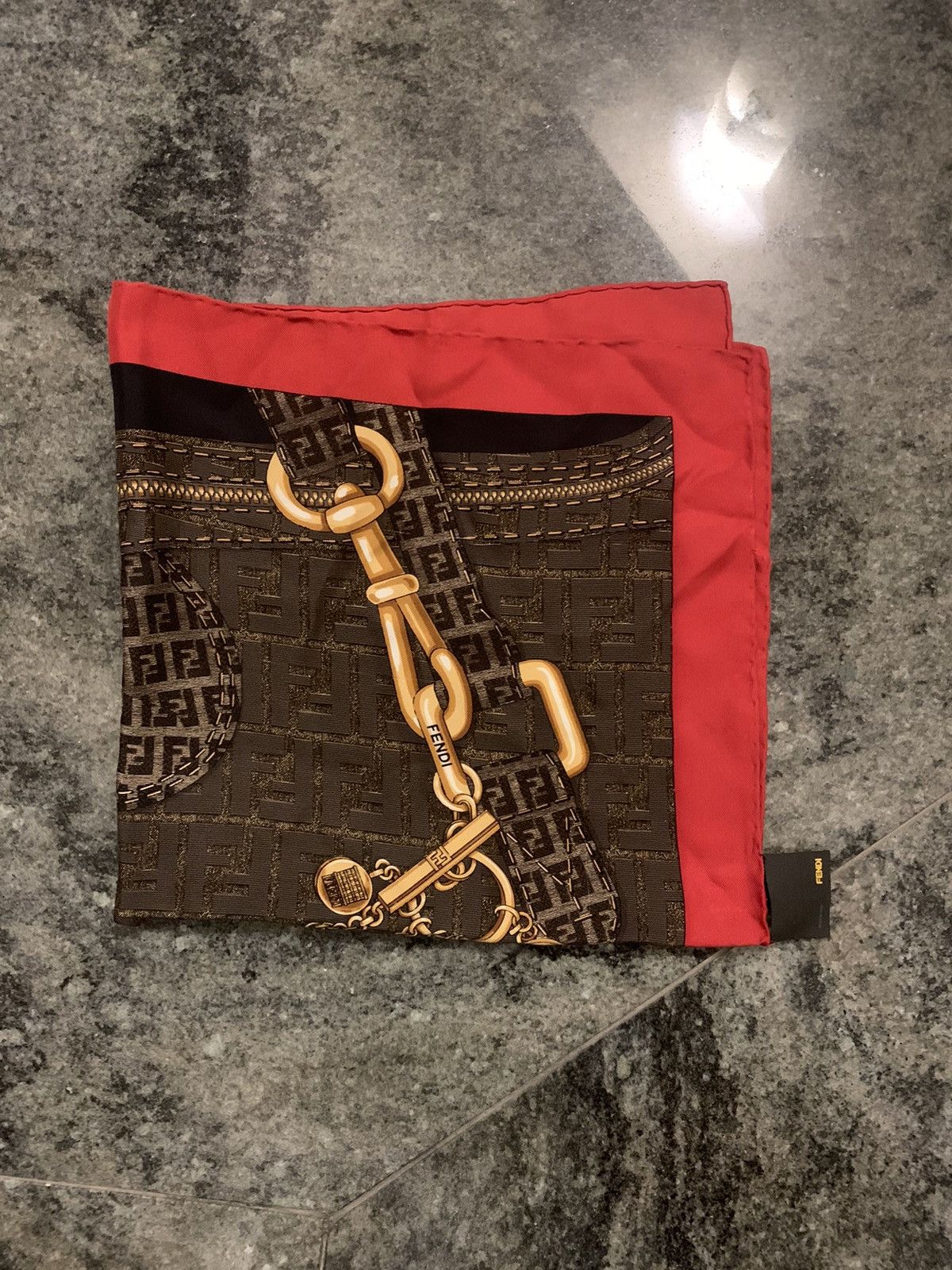 Fendi Fendi Foulard Vintage Size ONE SIZE - 2 Thumbnail