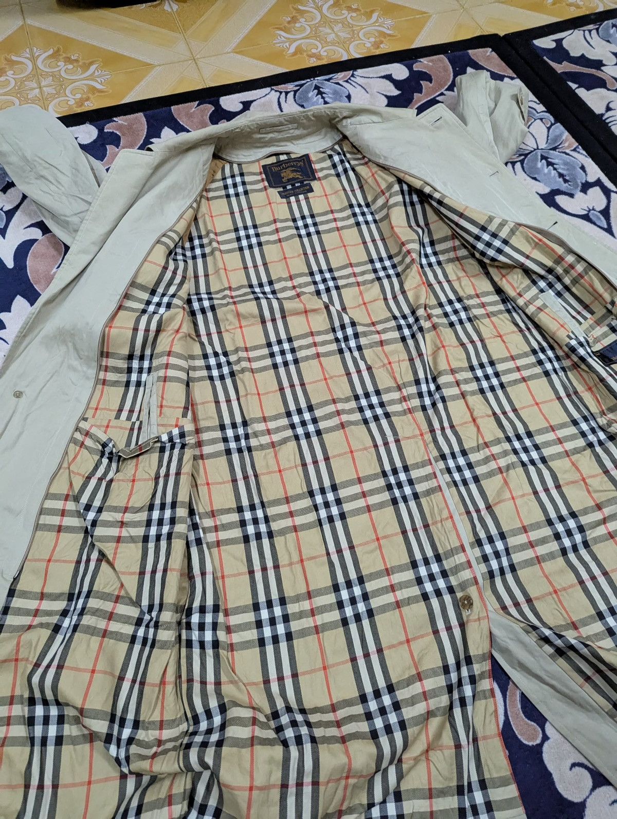 Burberry Burberry Overcoat Trench Jacket Size US L / EU 52-54 / 3 - 7 Thumbnail