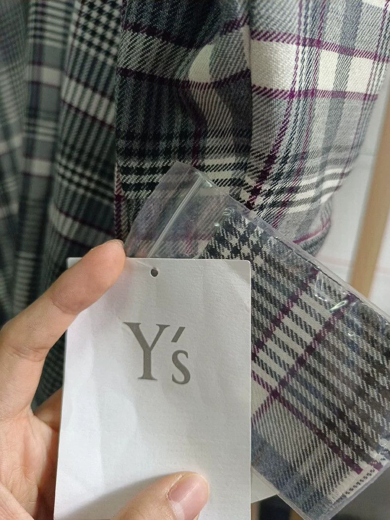 Y's Y's Destroy the plaid coat Size US S / EU 44-46 / 1 - 4 Thumbnail