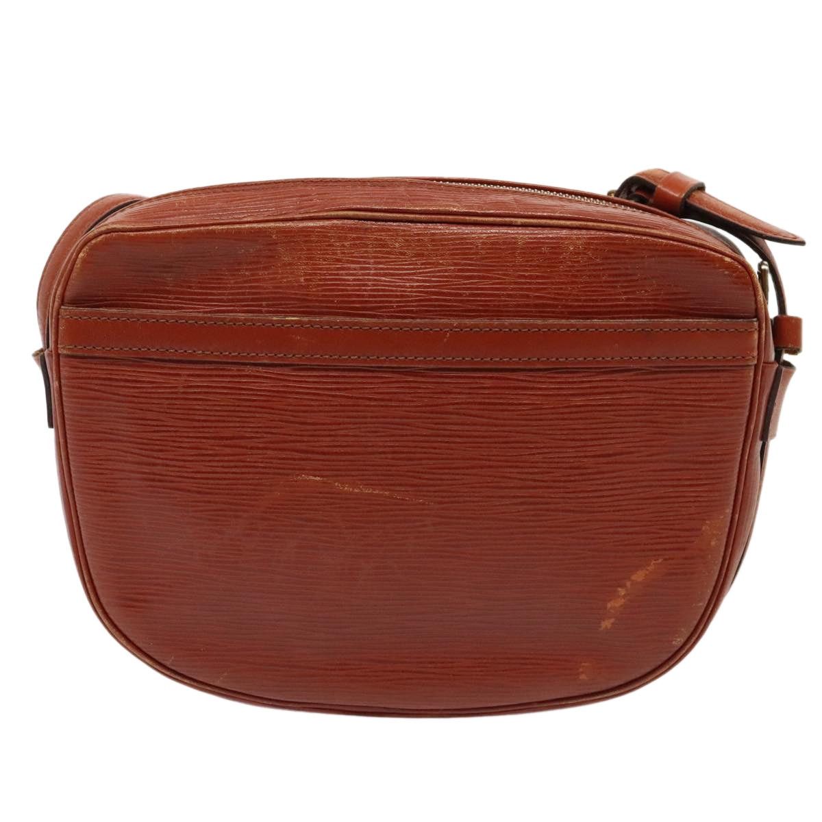Louis Vuitton LOUIS VUITTON Epi Jeune Fillemm Shoulder Bag Brown M52153 Size ONE SIZE - 3 Thumbnail