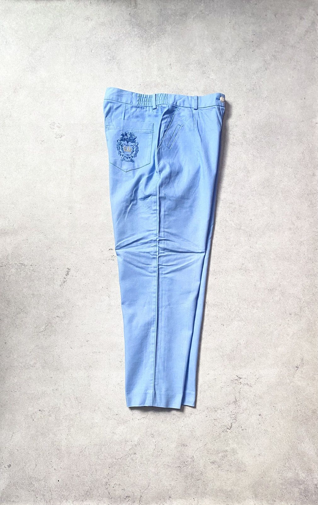 Christian Dior Monsieur Vintage christian dior sports blue trouser Size 29" - 2 Thumbnail