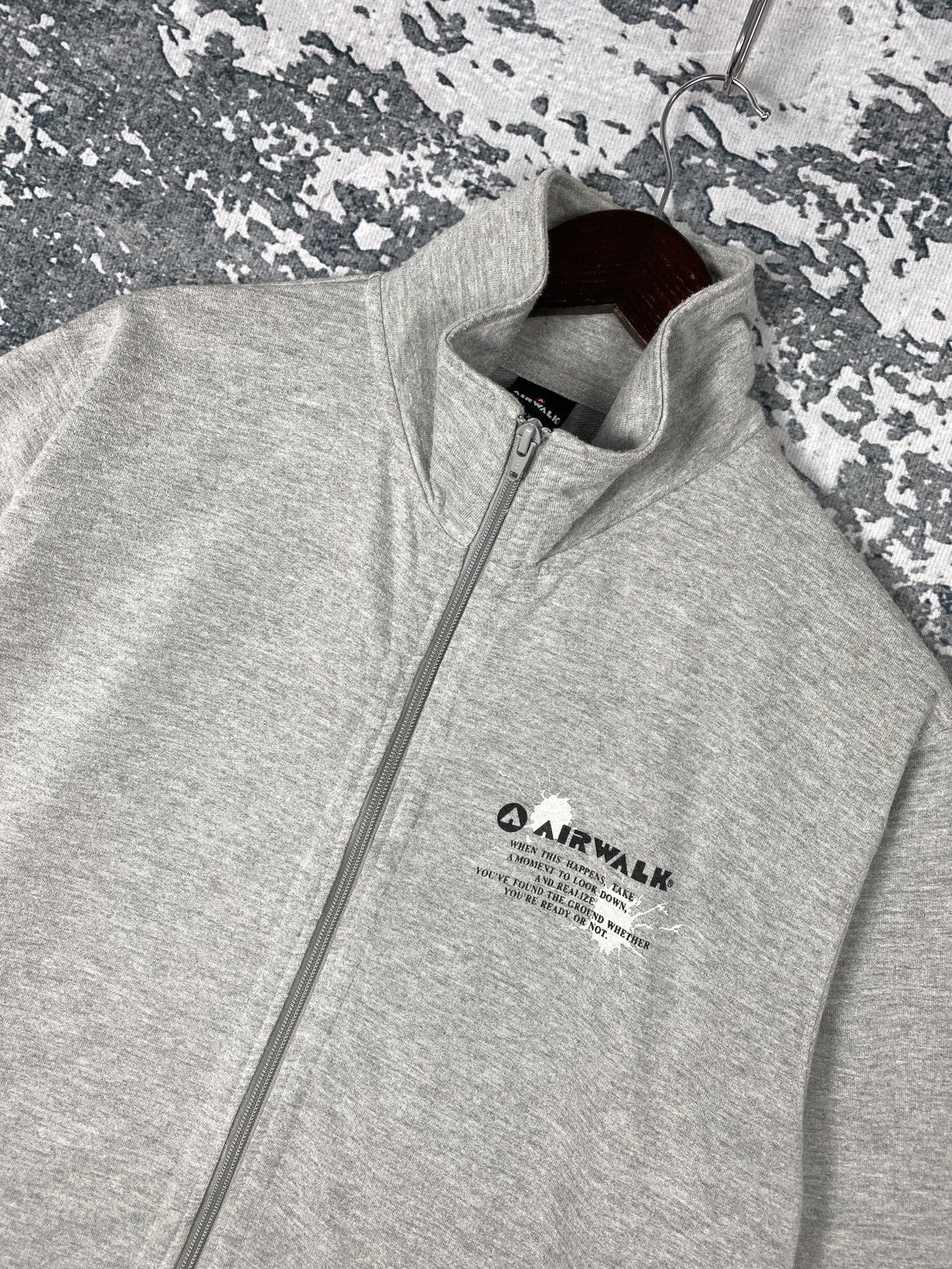 Airwalk Vintage Airwalk Zip Up Sweatshirts Size US XL / EU 56 / 4 - 2 Thumbnail