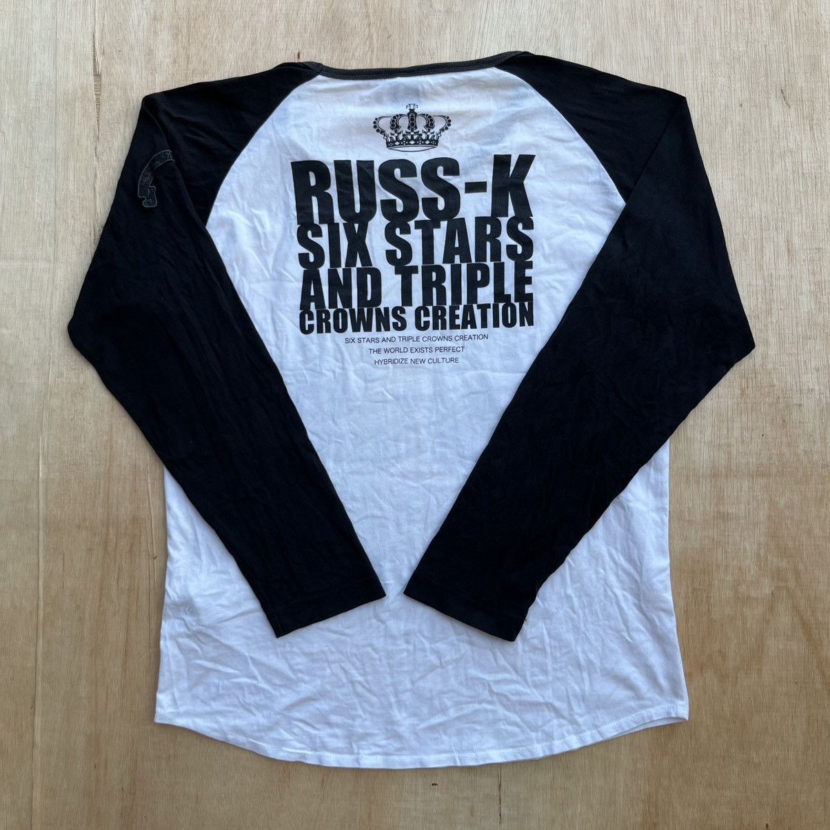 Other RUSS K 6 STARS & TRIPLE CROWNS CREATION VINTAGE Y2K Size US L / EU 52-54 / 3 - 7 Thumbnail