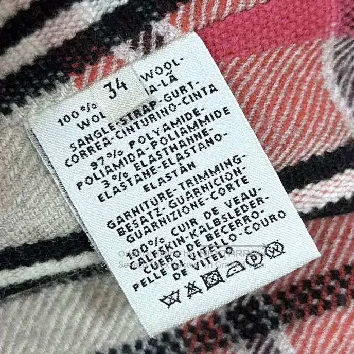 Hermes Hermes Plaid mixed cape Size XXS / US 00 / IT 34 - 4 Thumbnail