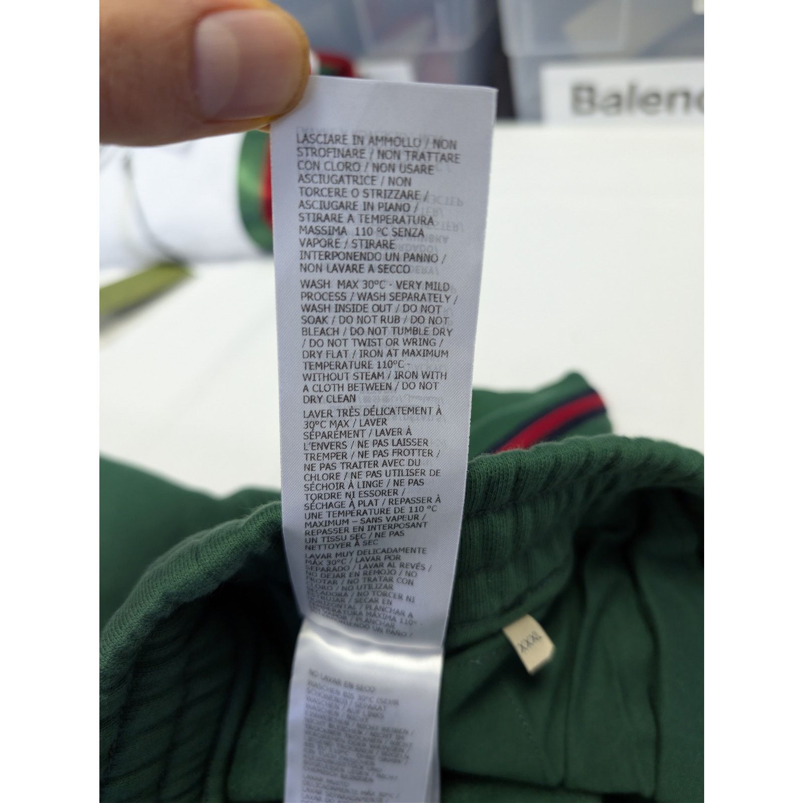 Gucci o1rshd1 Cotton Jersey Jogging Pants with Web Stripe in Green Size US 40 / EU 56 - 18 Thumbnail