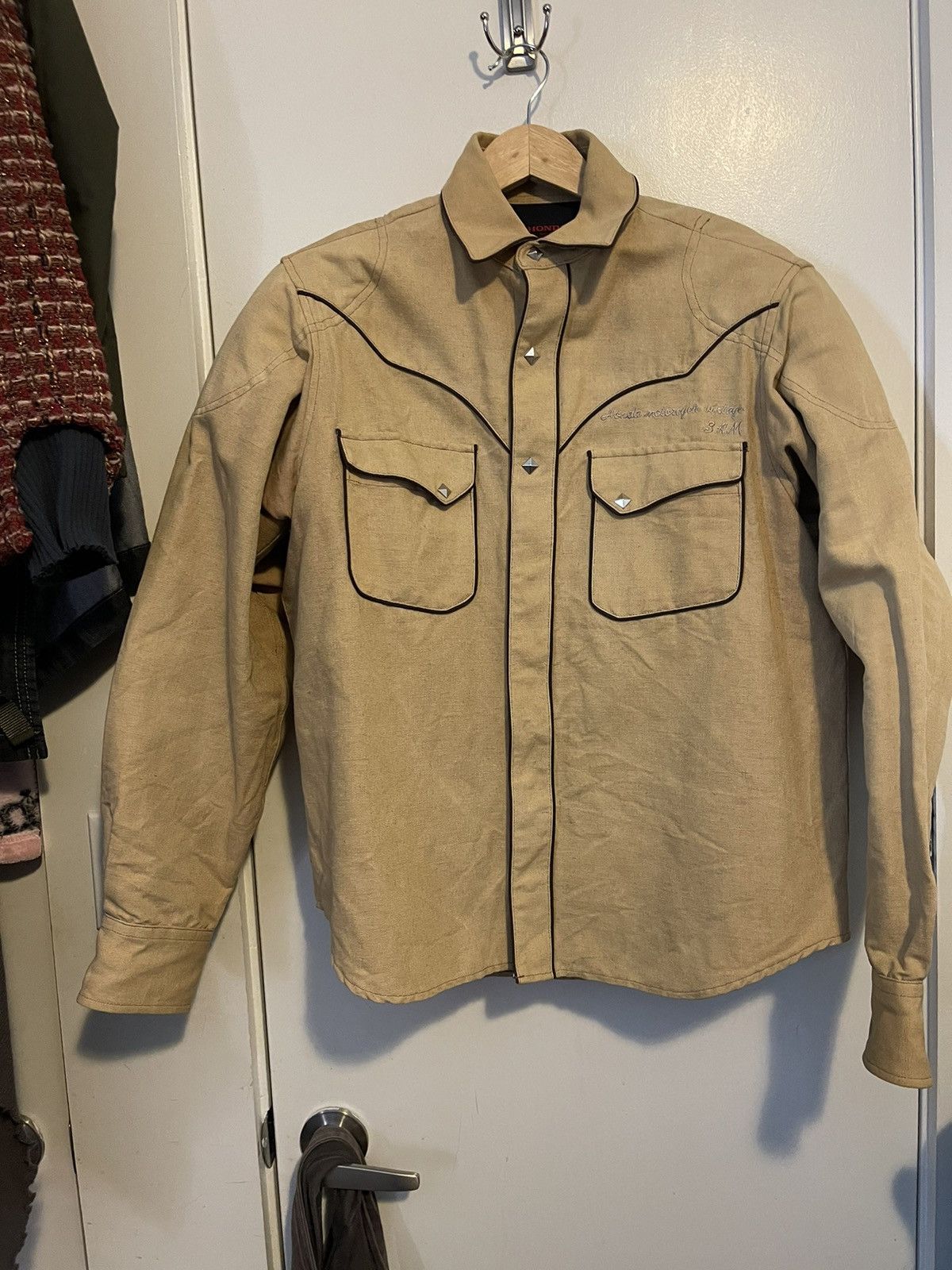 Honda × Vintage Honda biege motor western padded jacket Size US M / EU 48-50 / 2 - 1 Thumbnail