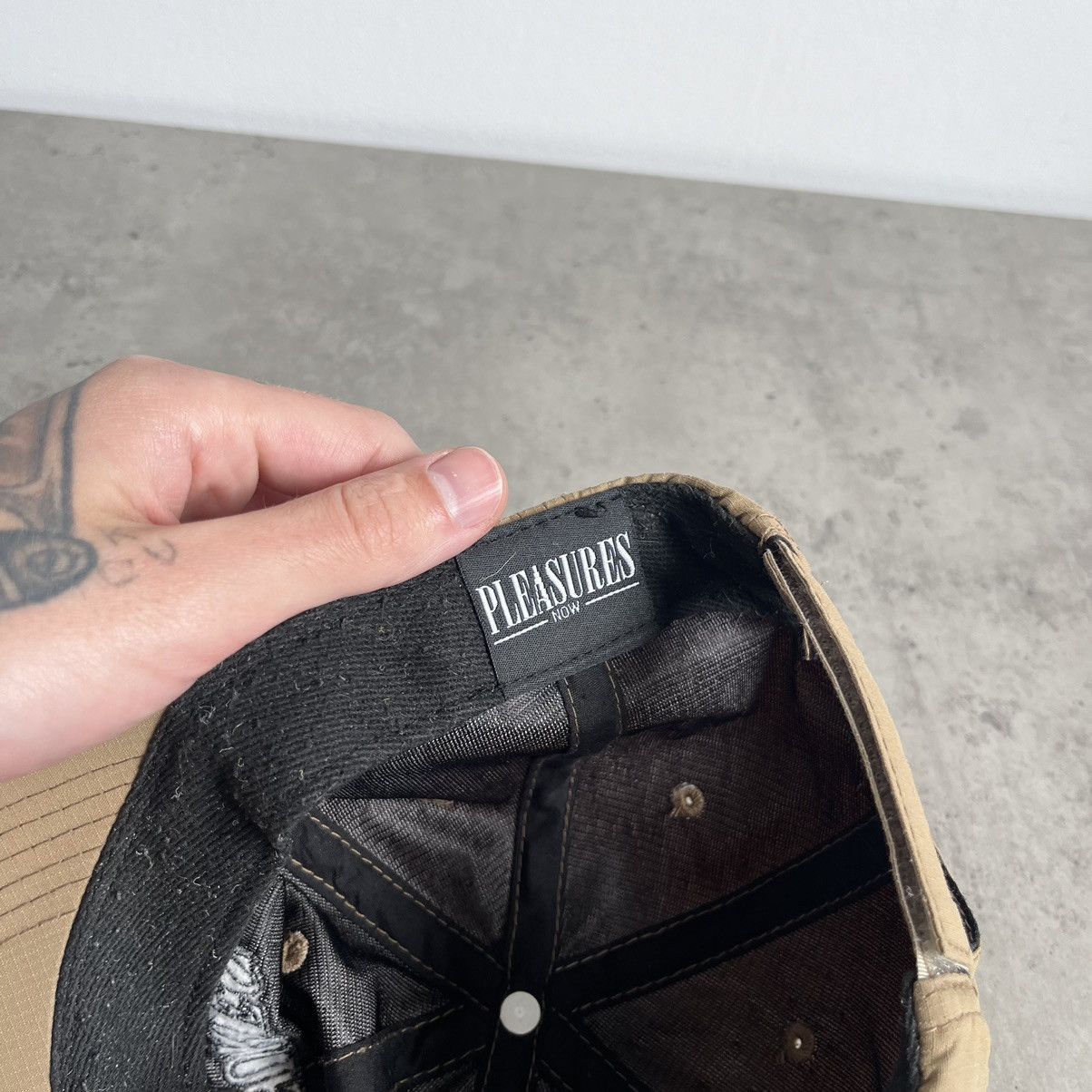 Pleasures Pleasures Brown Cap Size ONE SIZE - 5 Thumbnail