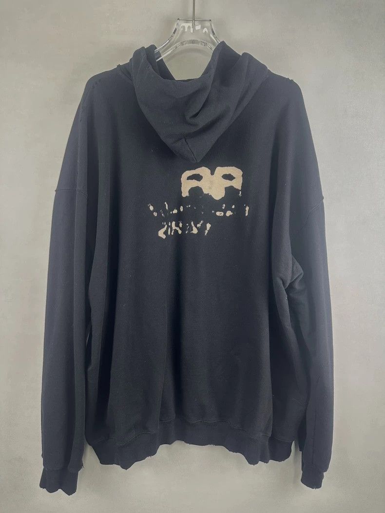 Balenciaga Balenciaga FW23 Splash Black Hoodie Hoodie 2502-Nextarrow Size US XS / EU 42 / 0 - 2 Thumbnail
