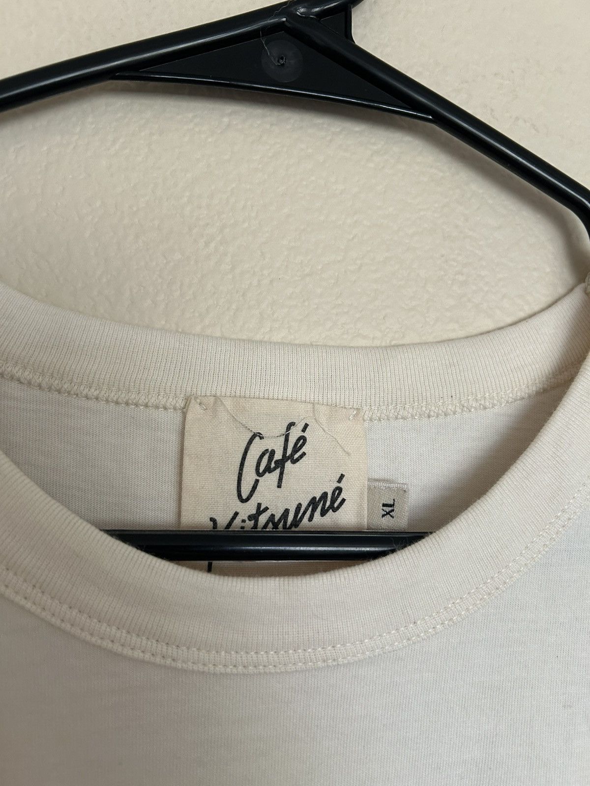 Maison Kitsune Maison Kitsune “Cafe Kitsune” T-shirt Size US XL / EU 56 / 4 - 3 Thumbnail