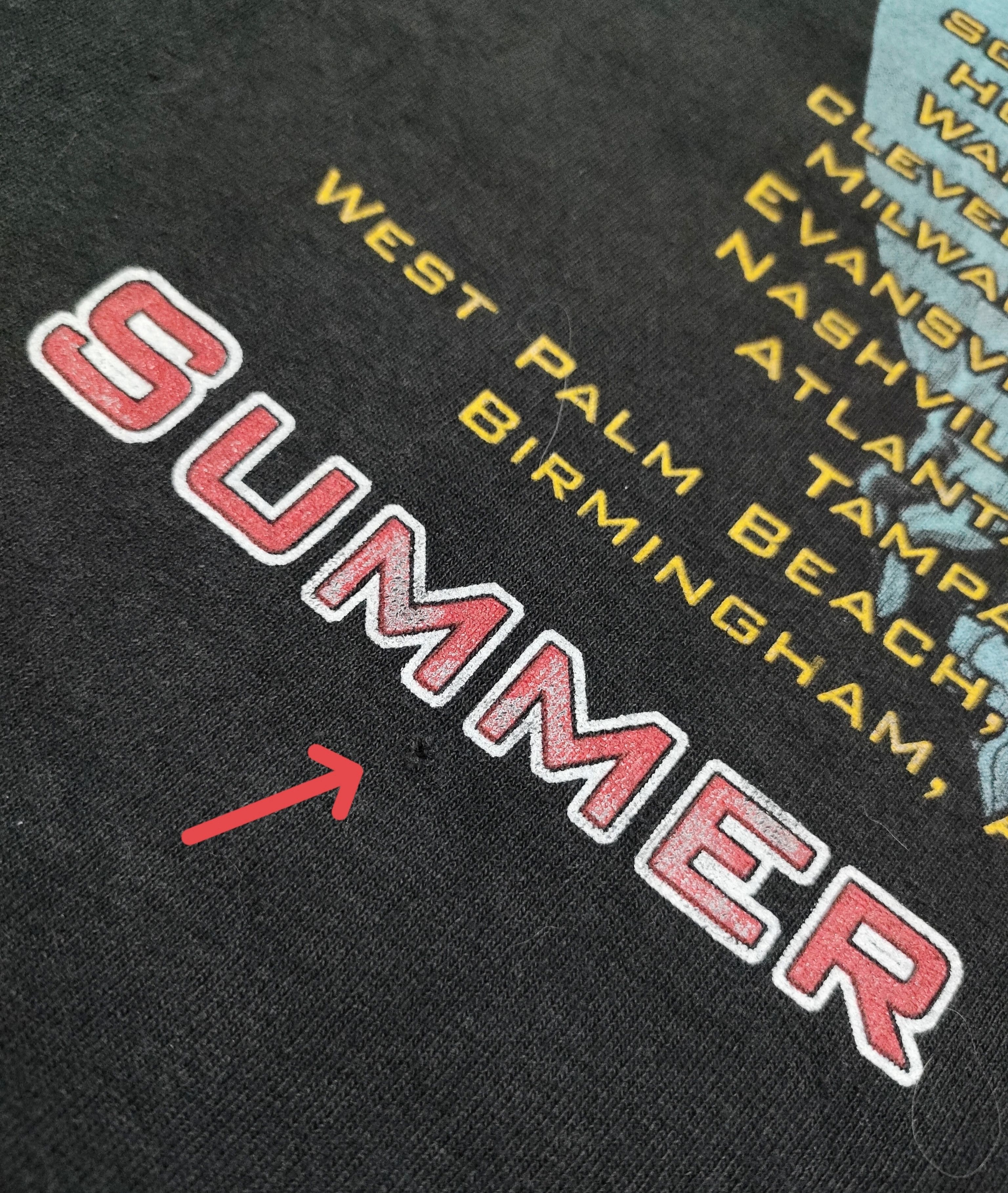 Band Tees × Vintage 90s JOURNEY SUMMER '99 TOUR Vintage T-Shirt Size US XL / EU 56 / 4 - 15 Thumbnail