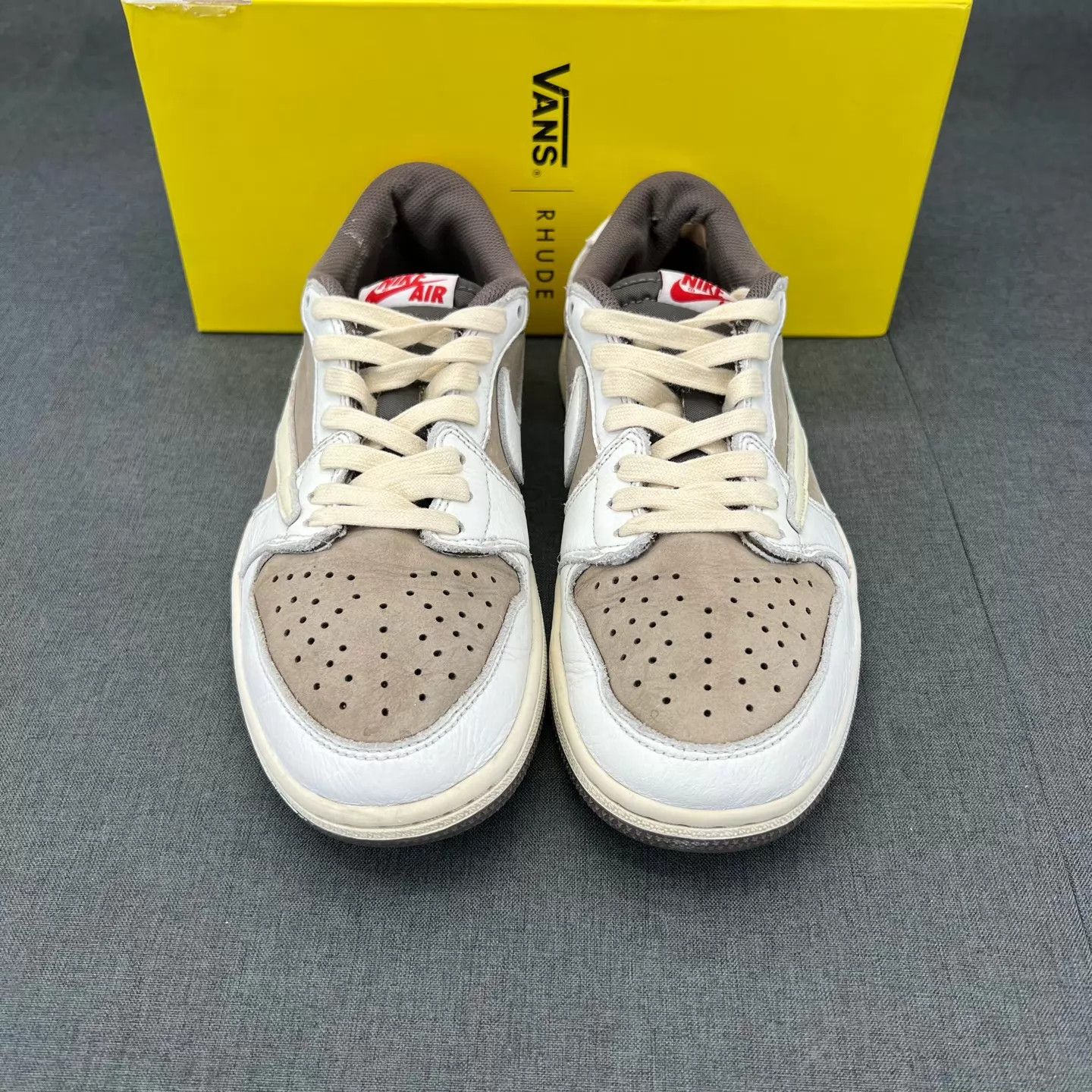 Nike AJ Low TS Mocha Barbed Hook 41 Lining Repaired w/ box Size US 8 / EU 41 - 4 Thumbnail