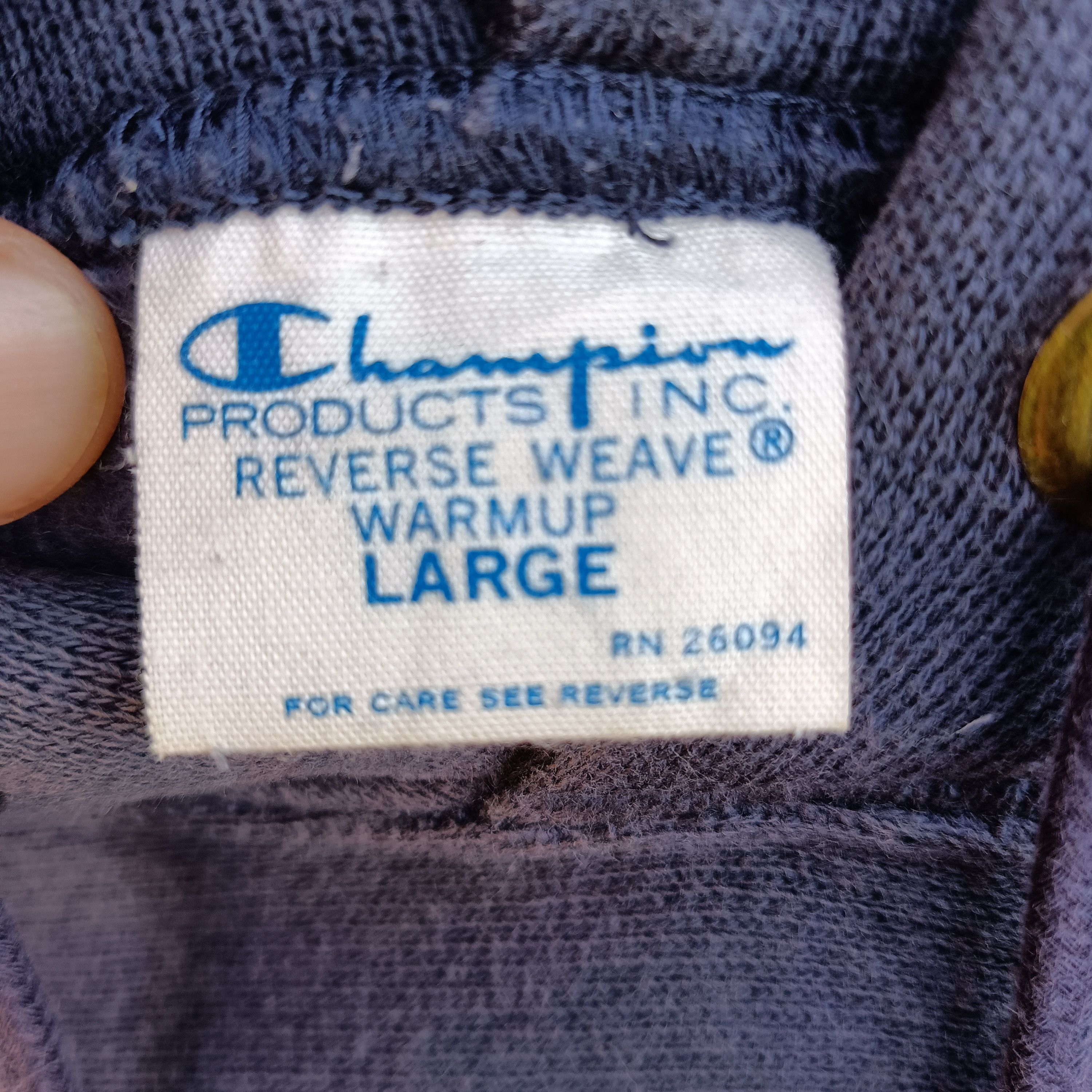 Champion × Vintage Vintage Champion Reverse Weave Small Logo Size US L / EU 52-54 / 3 - 6 Thumbnail