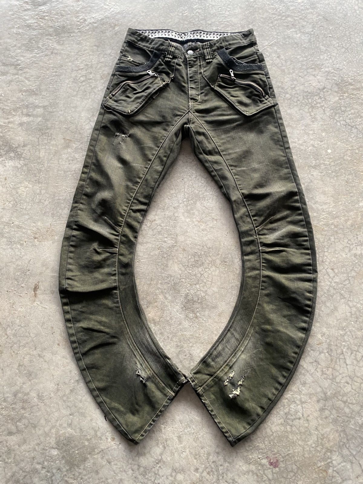PPFM Vintage PPFM J Curve cut pants Size US 31 - 2 Thumbnail