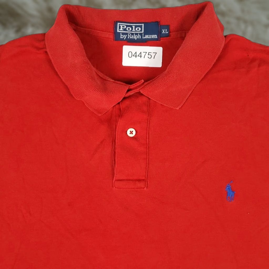 Ralph Lauren Ralph Lauren Polo Shirt Mens XL Red Casual Short Sleeve Activewear Size US XL / EU 56 / 4 - 1 Thumbnail
