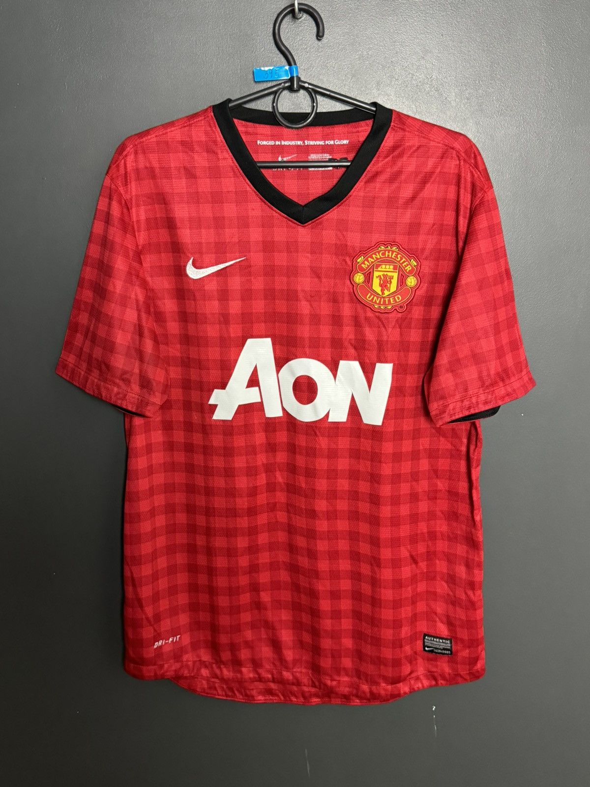 Nike Manchester United 12/13 Home Football Jersey T-Shirt Size US M / EU 48-50 / 2 - 1 Thumbnail