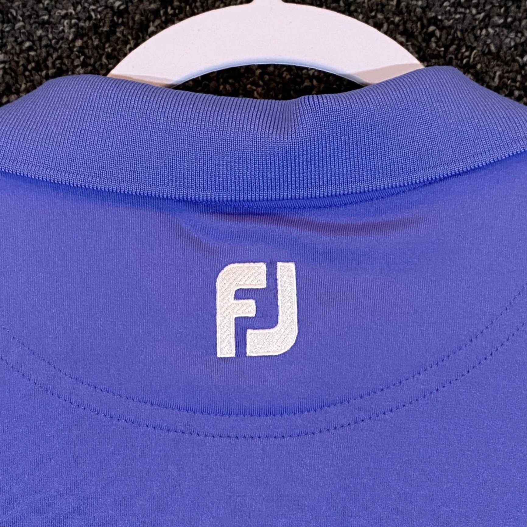 Footjoy FootJoy Polo Mens L Blue Striped Short Sleeve Golf Shirt S/S Logo Casual Top Size US L / EU 52-54 / 3 - 7 Thumbnail