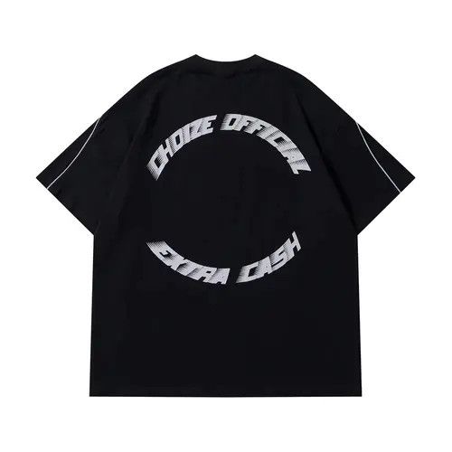 VIBE Letter print loose sports round neck tee Size US M / EU 48-50 / 2 - 7 Thumbnail