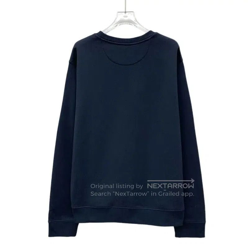 Valentino Valentino Blue Cotton Men's Sweatshirt . Size US M / EU 48-50 / 2 - 2 Thumbnail