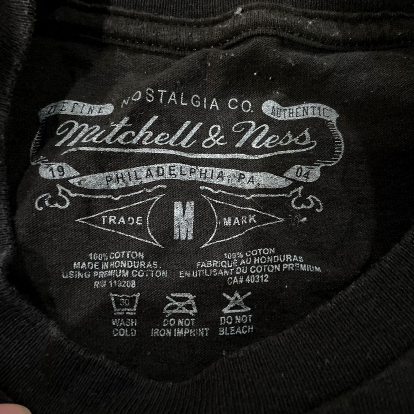 Mitchell & Ness Mitchell & Ness x Frank White Legacy Notorious B.I.G T Shirt Mens M Black Short Sleeve Graphic Print Hip Hop 90s Mens Size US M / EU 48-50 / 2 - 2 Thumbnail