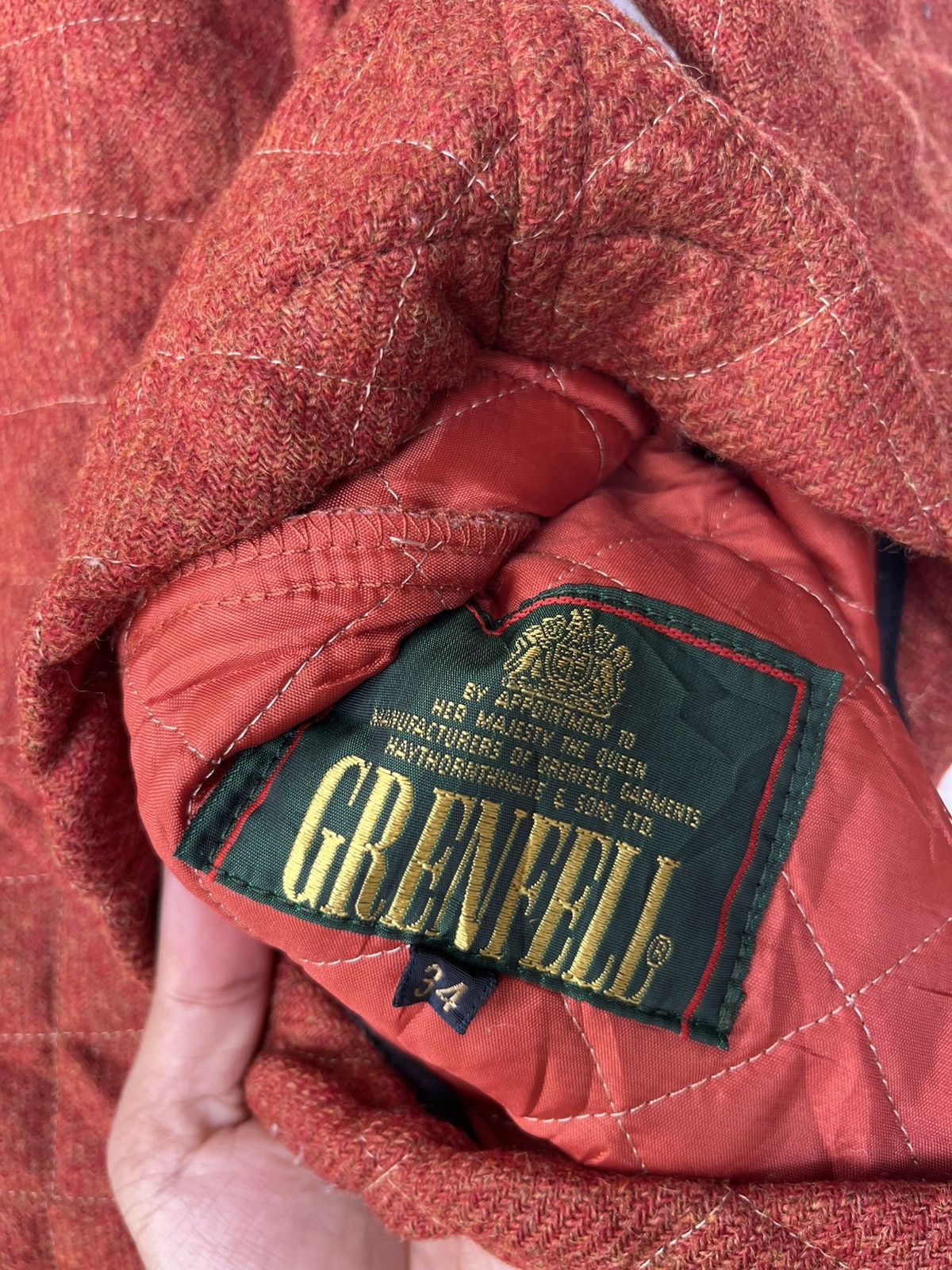 Grenfell 💥Vintage By Appointment Of Her Majesty Queen Grenfell Wool Size US M / EU 48-50 / 2 - 8 Thumbnail