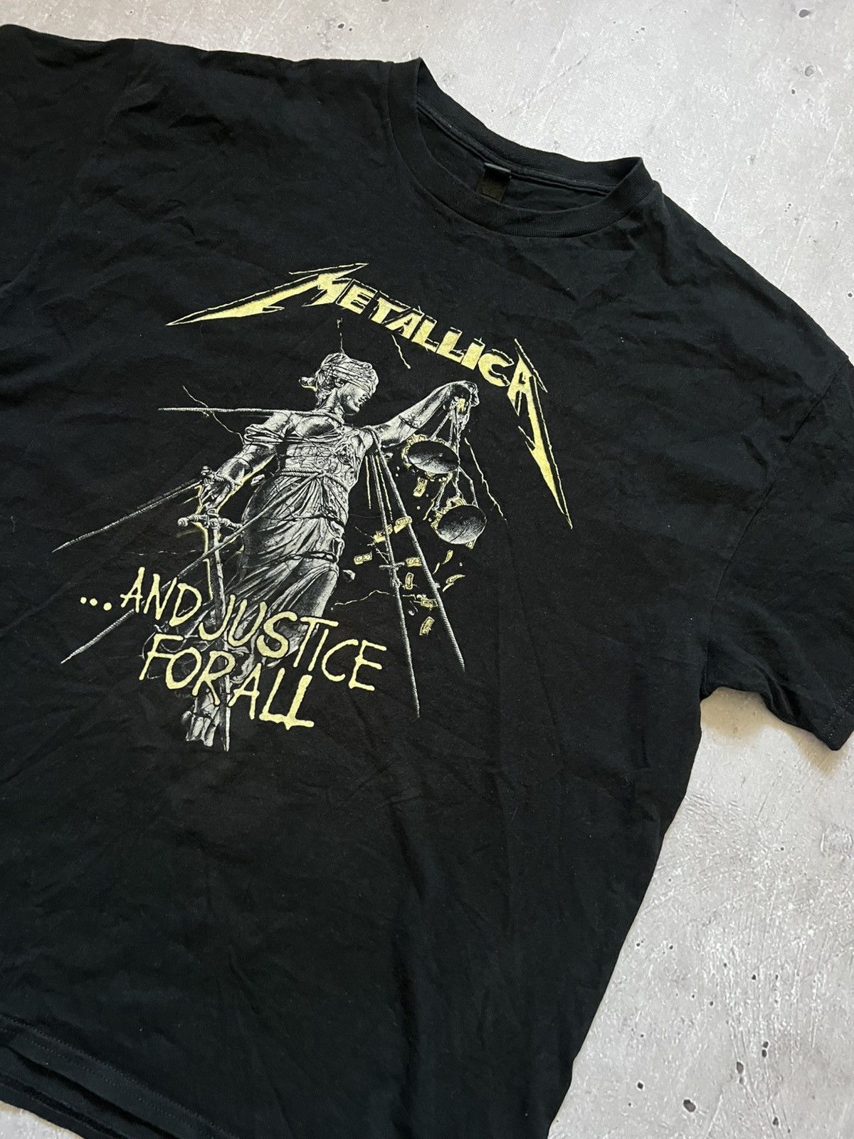 Metallica Metallica Justice For All Tracks T-Shirt XL Size US XL / EU 56 / 4 - 2 Thumbnail