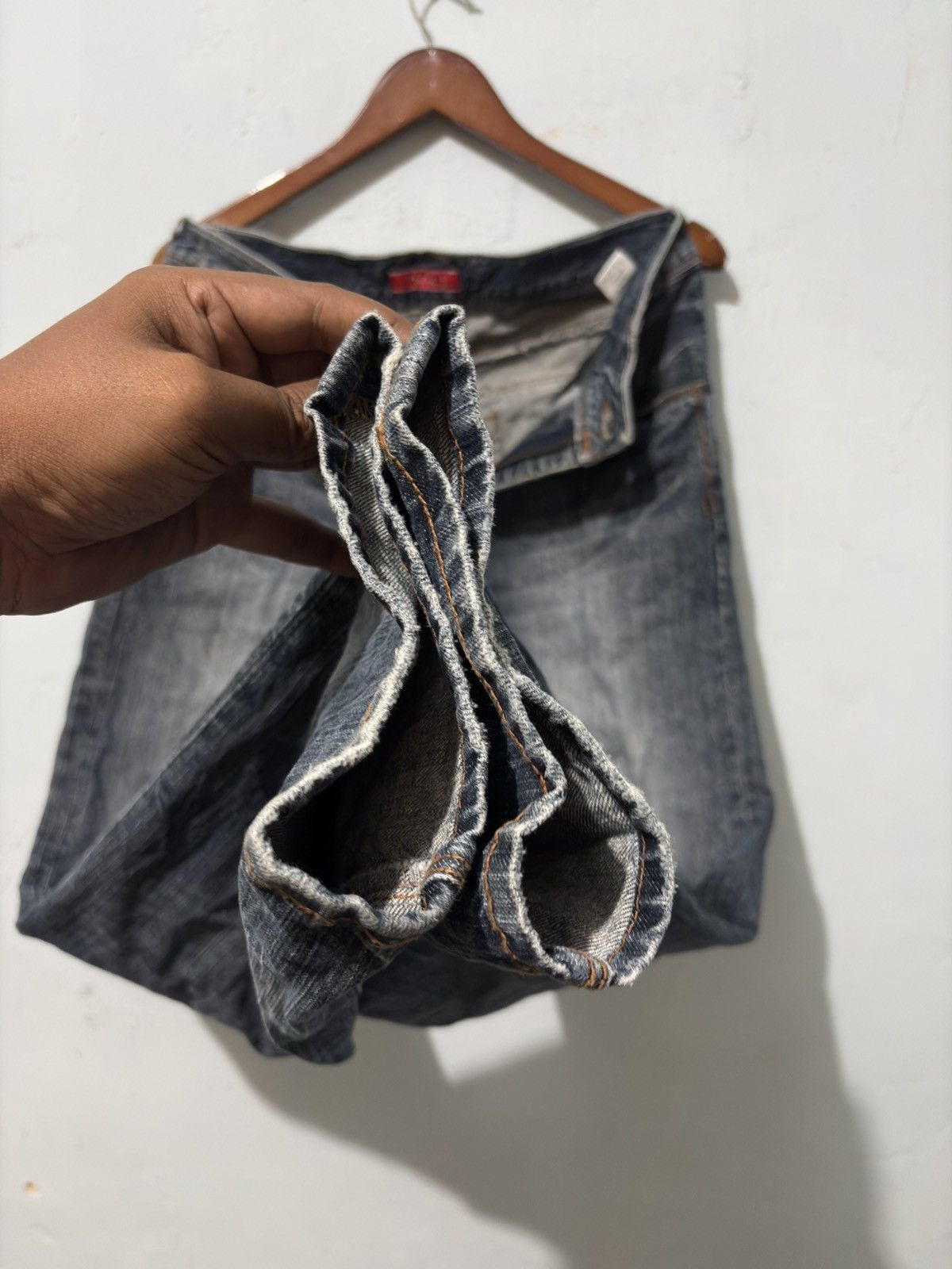 Japanese Brand High Quality Guarented Distressed Denim Size US 30 / EU 46 - 15 Thumbnail