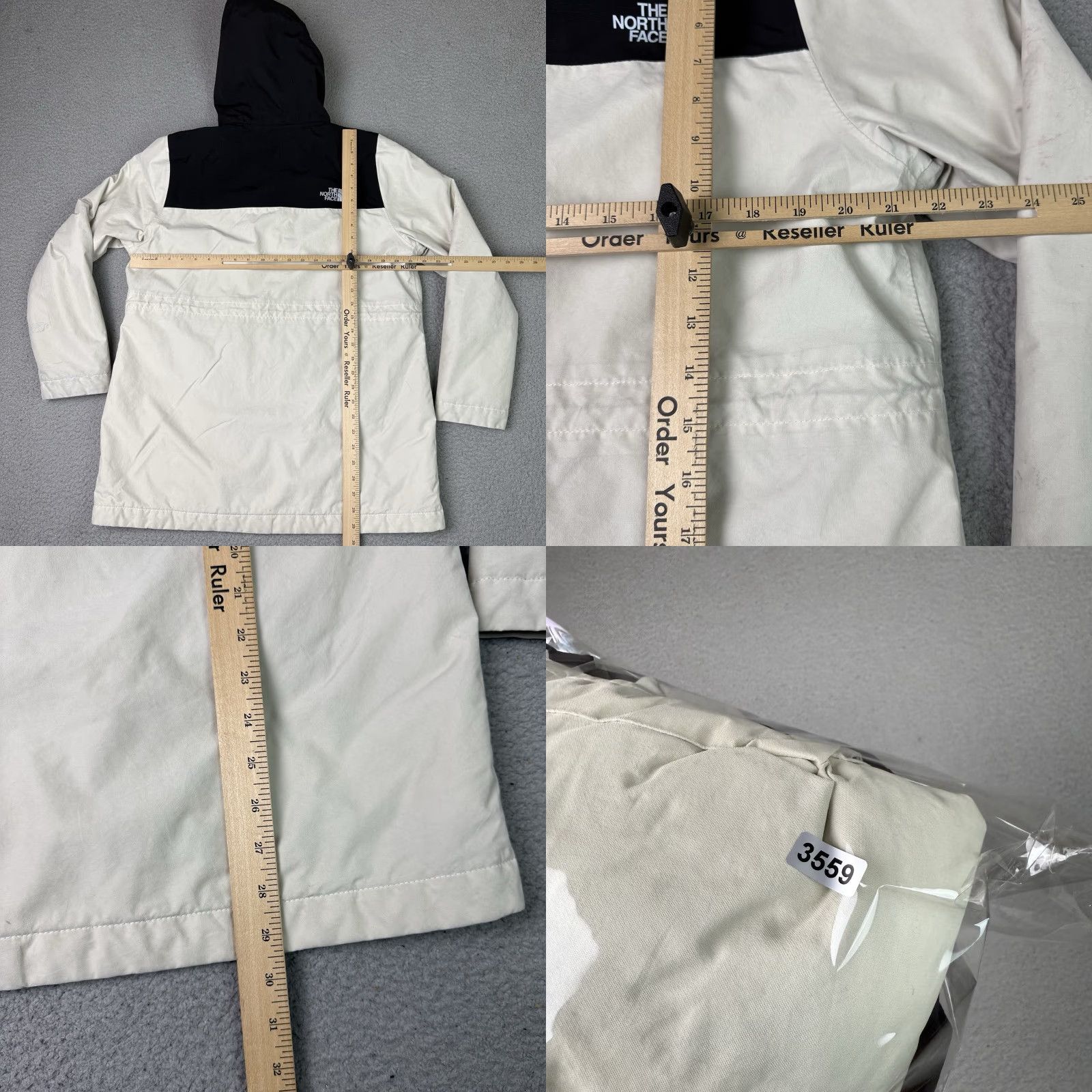 The North Face The North Face Gabby Parka Coat Women XL White Antique White Insulated Hooded Pockets Zipped Pockets Logo Regular Size Outdoor Winter Size XL / US 12-14 / IT 48-50 - 10 Thumbnail