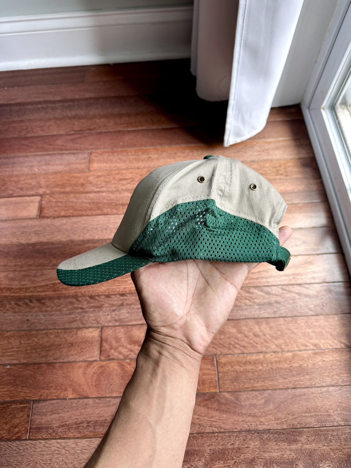 HIDDEN Hidden Two Tone Racer Cap - green Tan Size ONE SIZE - 5 Thumbnail