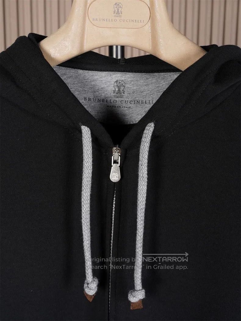 Brunello Cucinelli Brunello Cucinelli Men's Hooded Vest Size US M / EU 48-50 / 2 - 7 Thumbnail